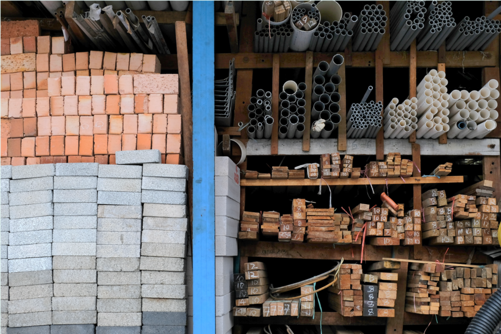 Établissement de devis pour matériaux