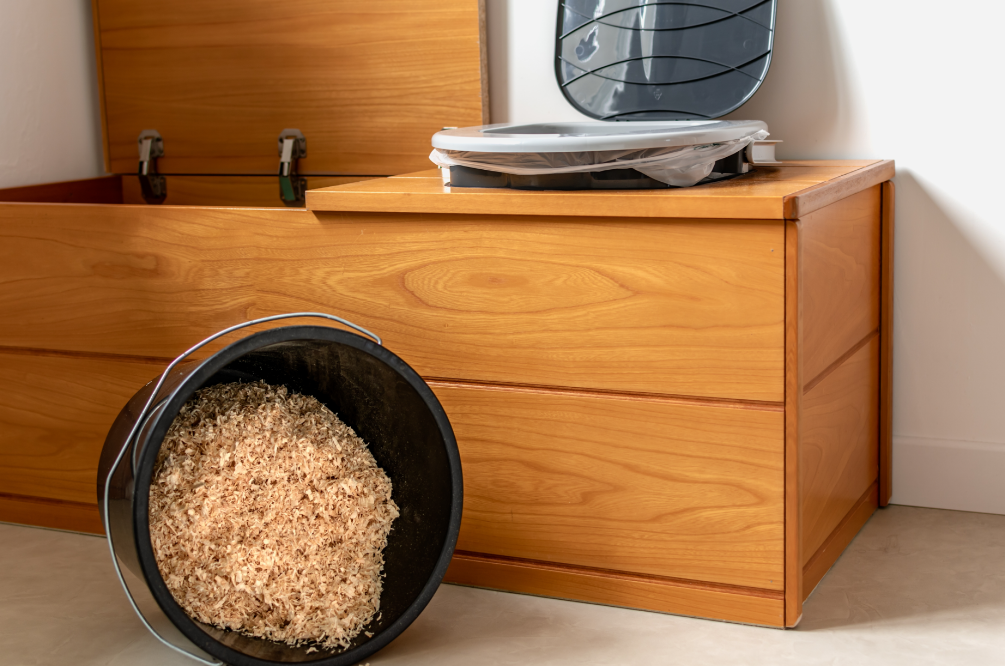 Fourniture et pose de toilettes sèches