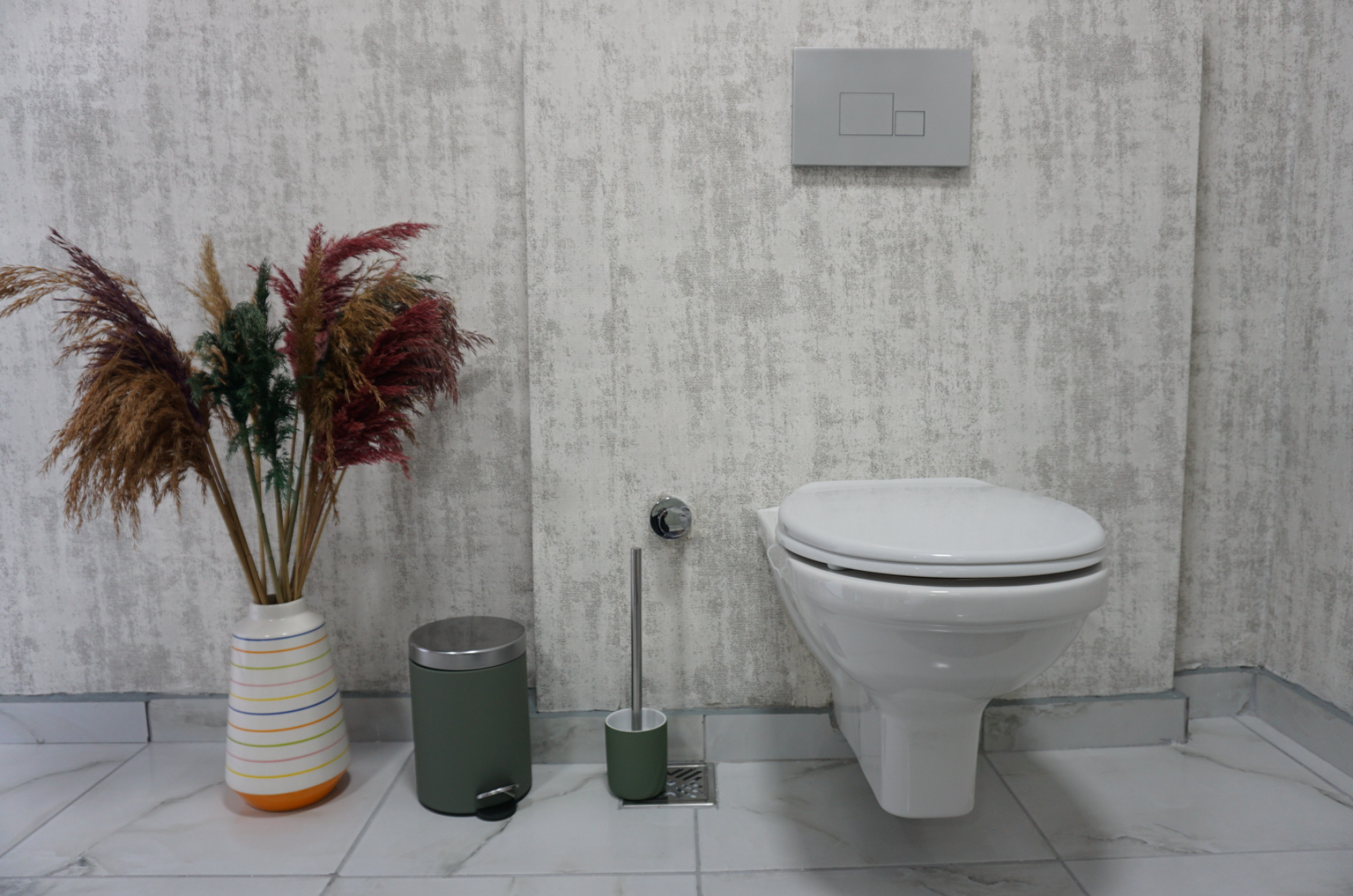 Installation de robinet d'arrêt WC