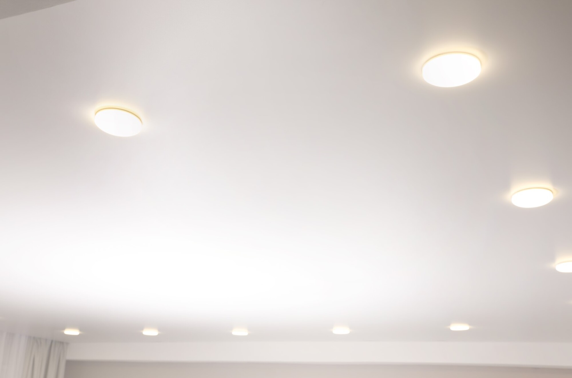 Installation de spots lumineux