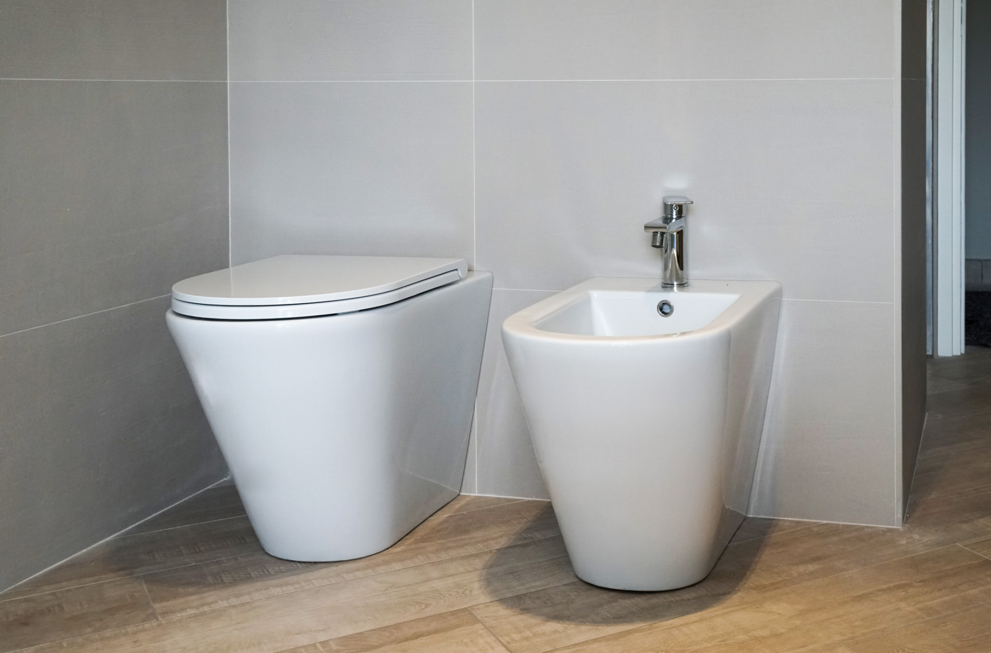 Installation d'un bidet