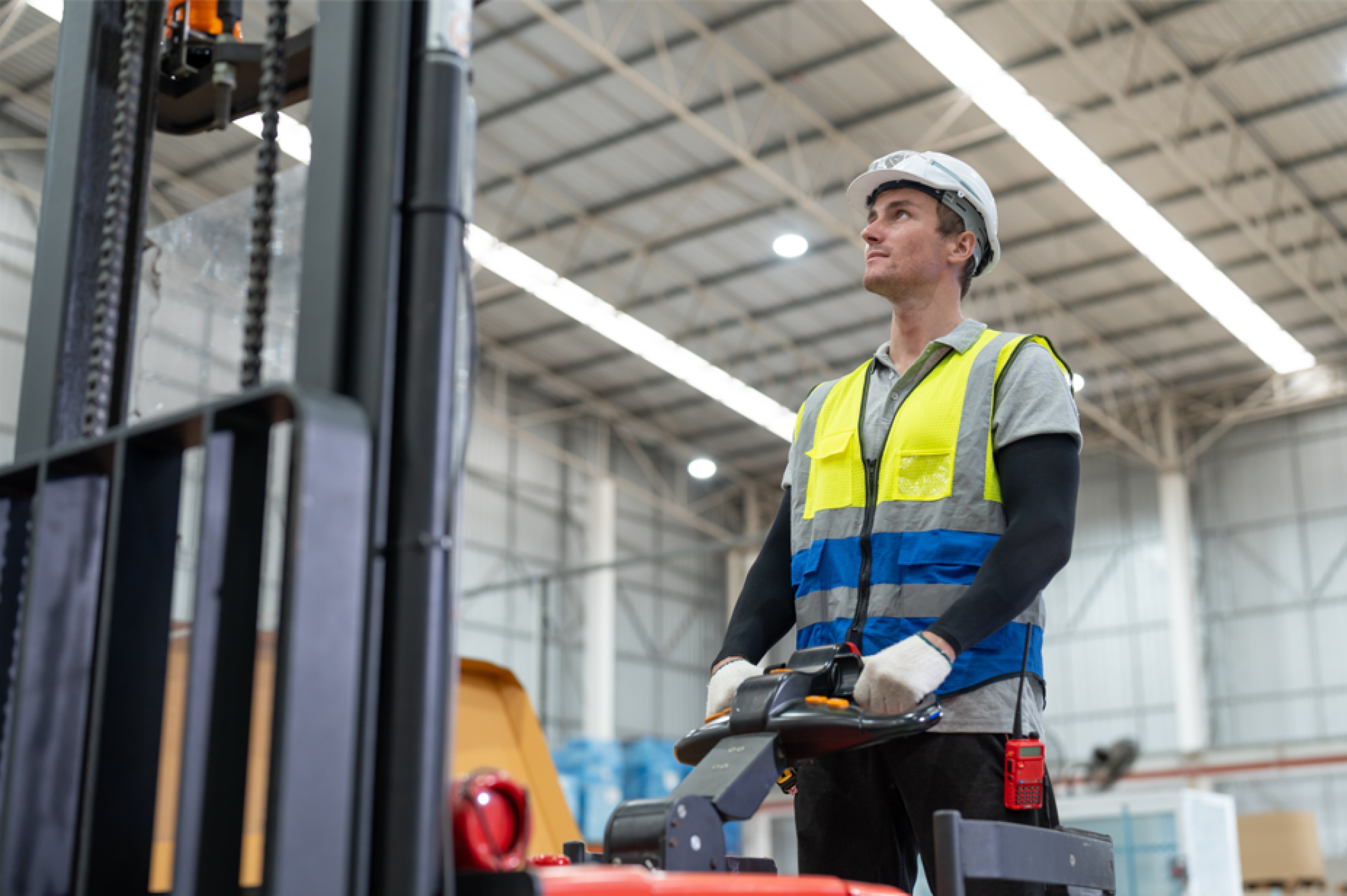 Location d'un gerbeur manuel