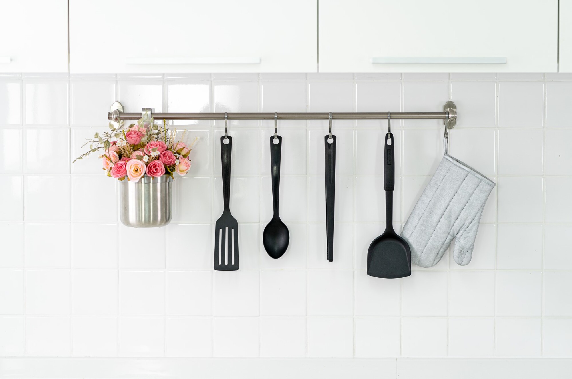 Pose de barres pour ustensiles