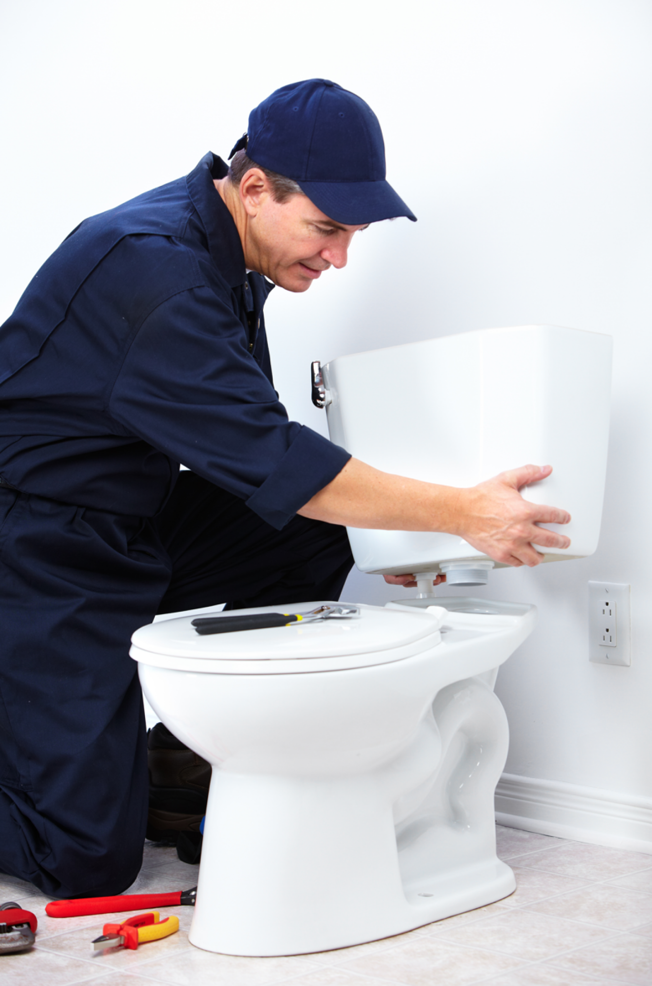 Remplacement réservoir de WC