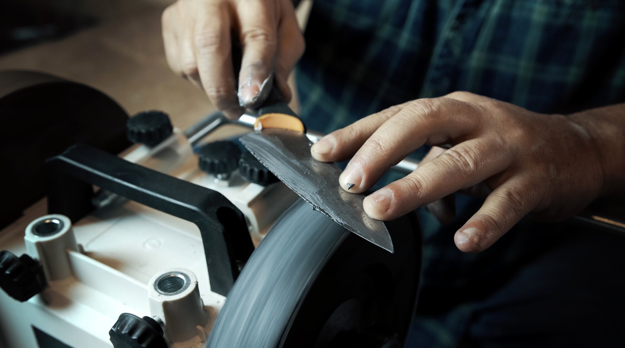 Affûtage de couteaux