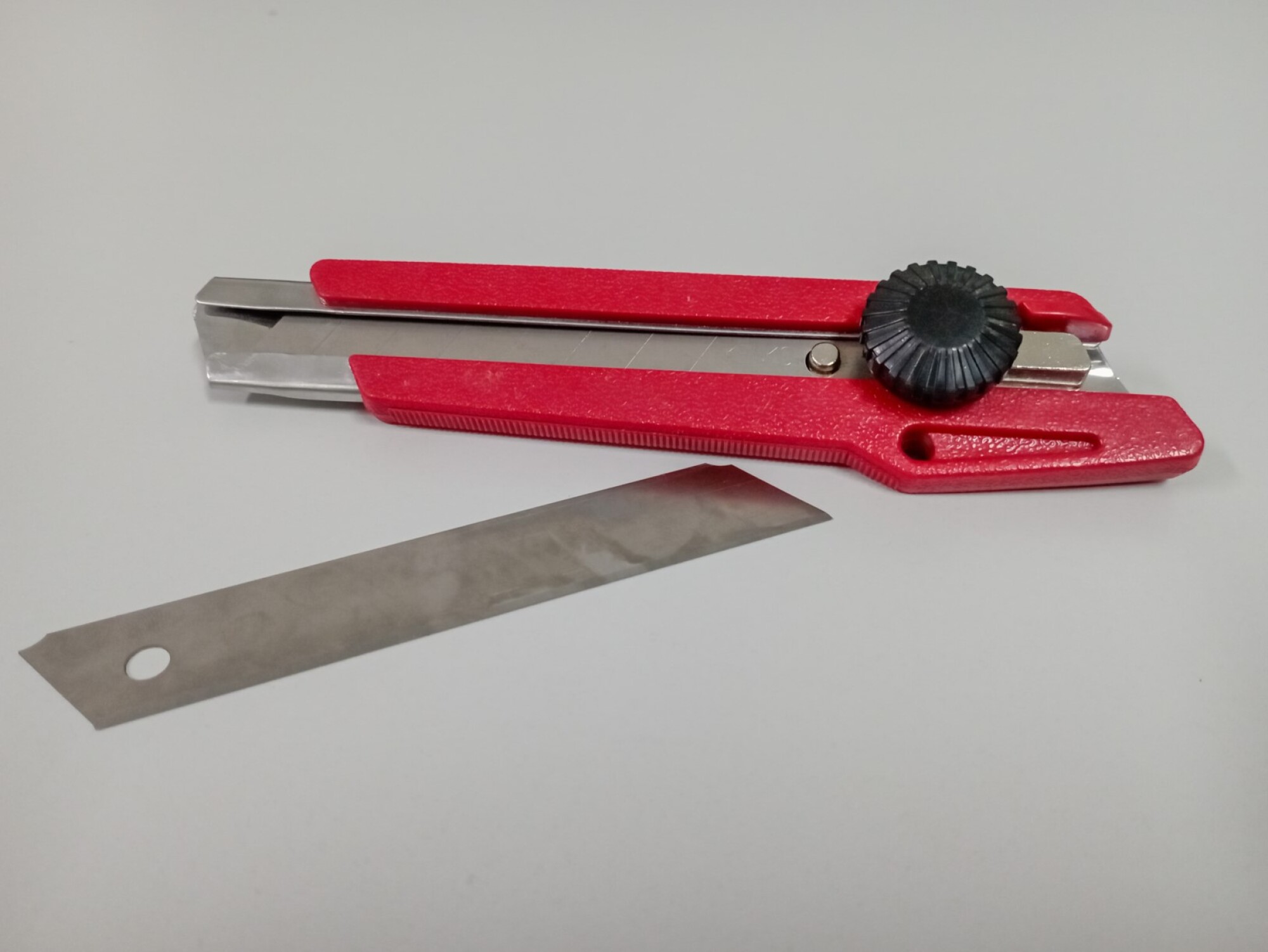 Changement de lames de cutter