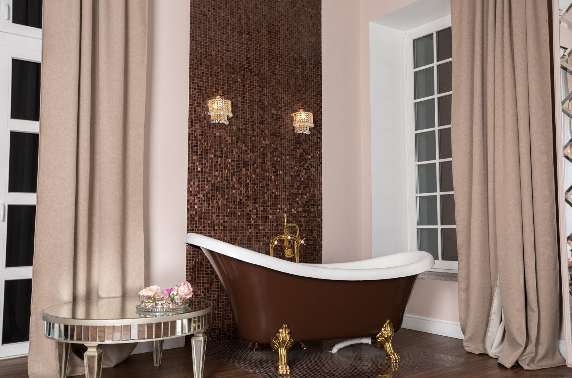 Installation baignoire en acier émaillé