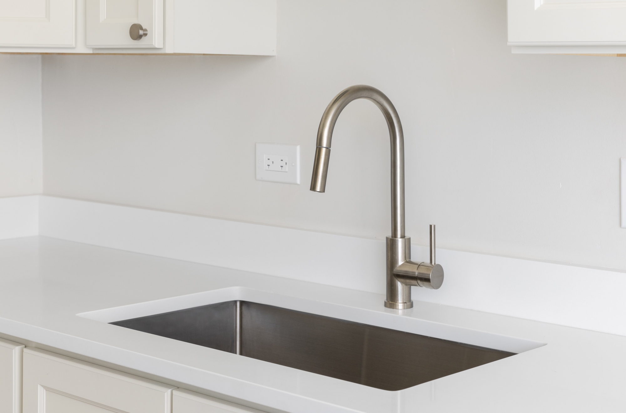 Installation de robinet en inox