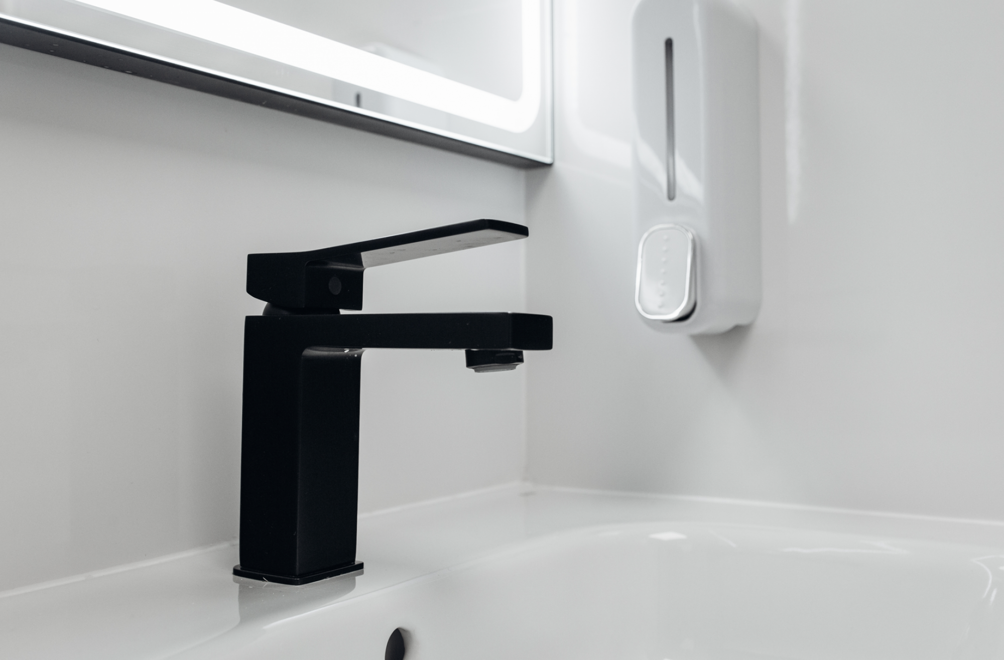 Installation de robinet monobloc