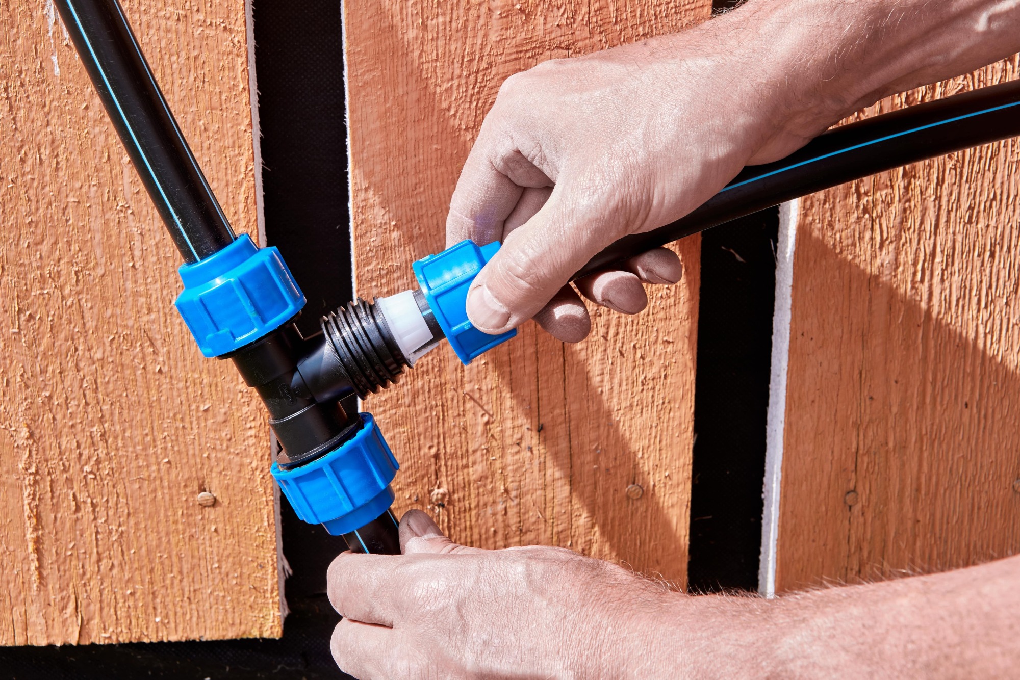 Raccordement pour arrosage