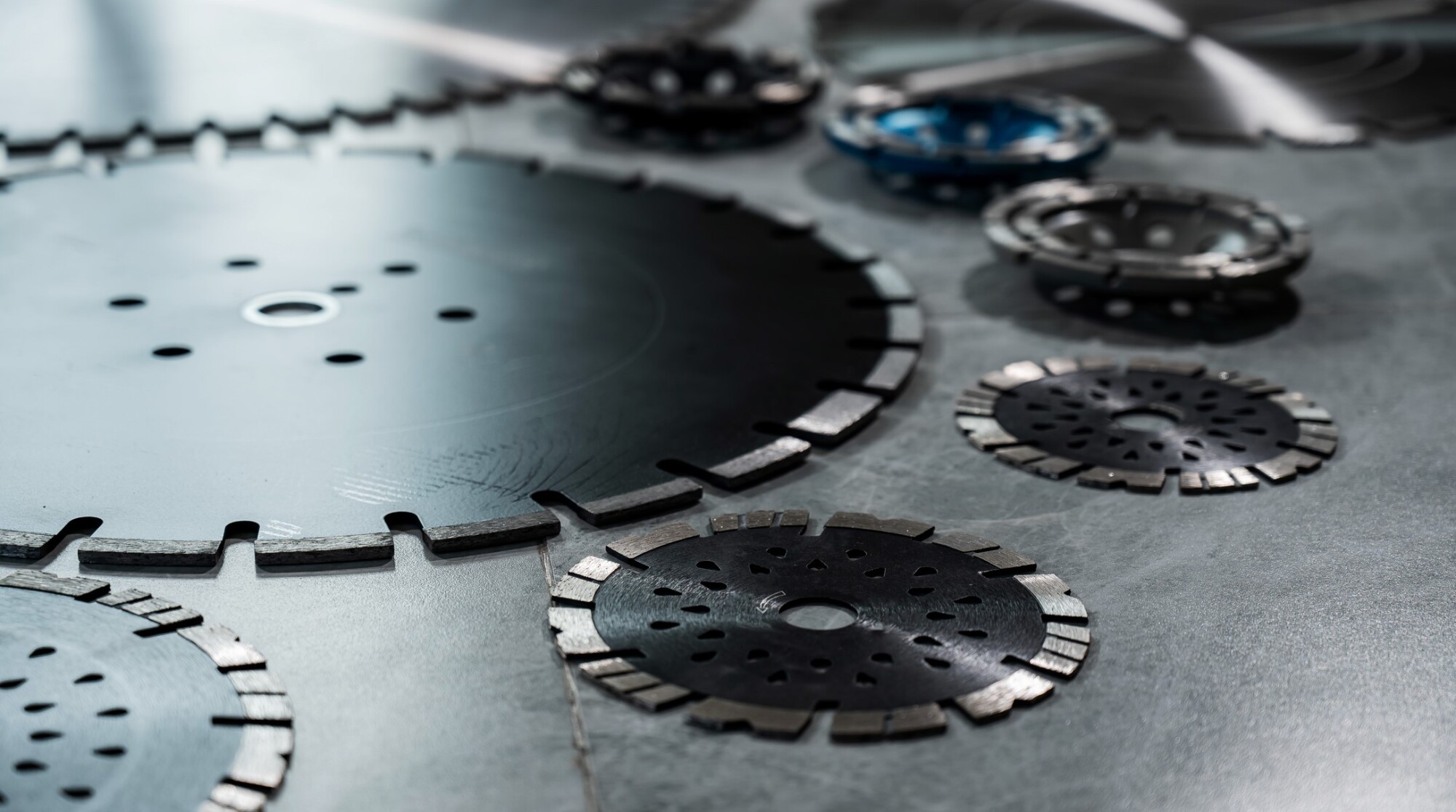 Réglage de disques diamantés