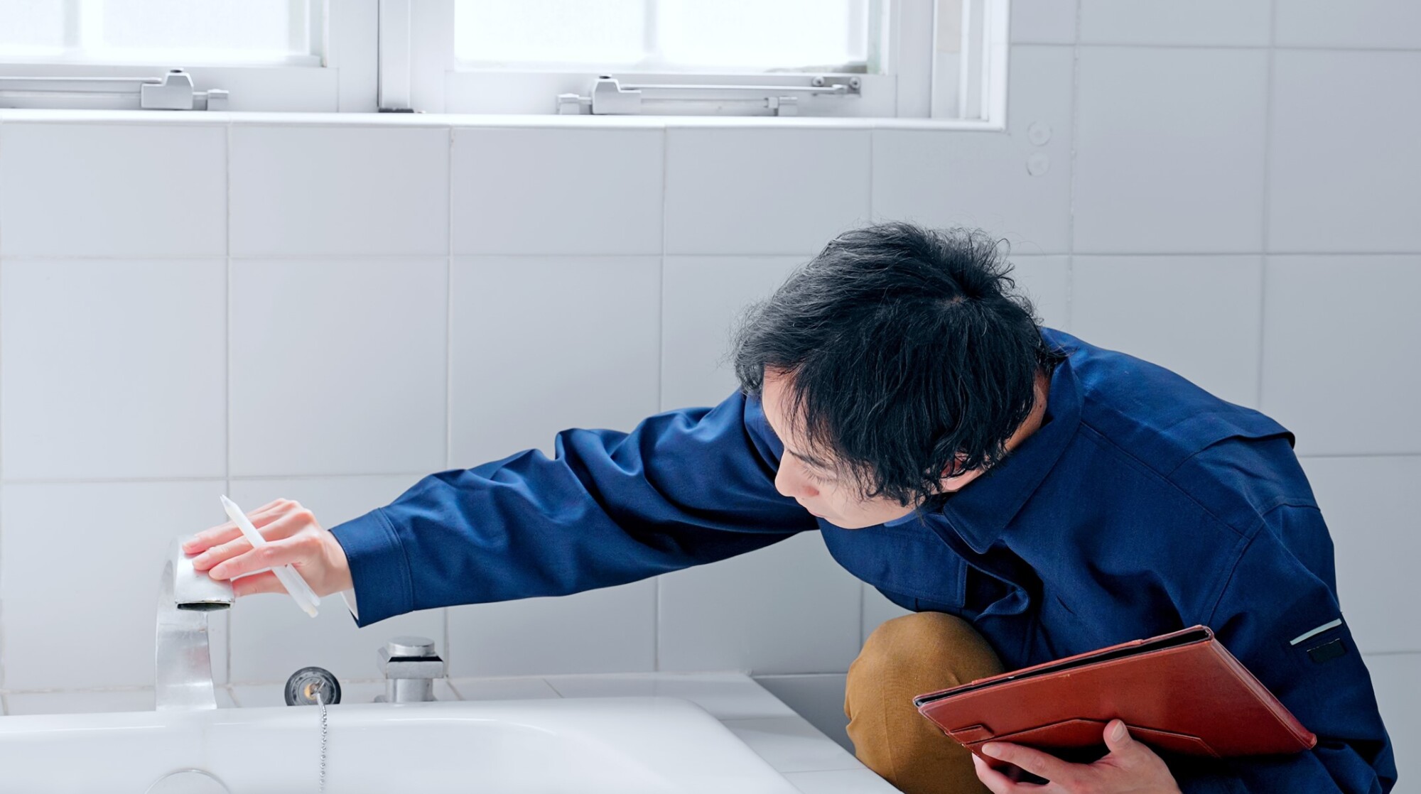 Rénovation de l'émail de la baignoire