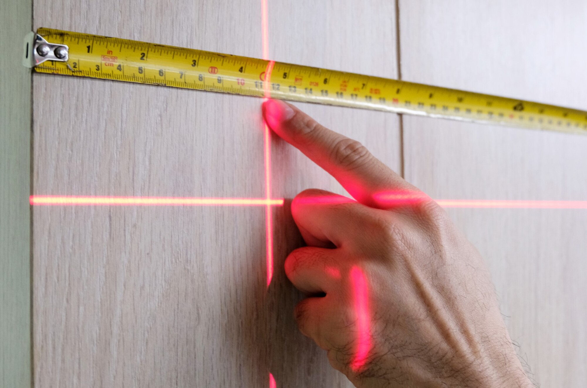 Réparation de niveaux lasers