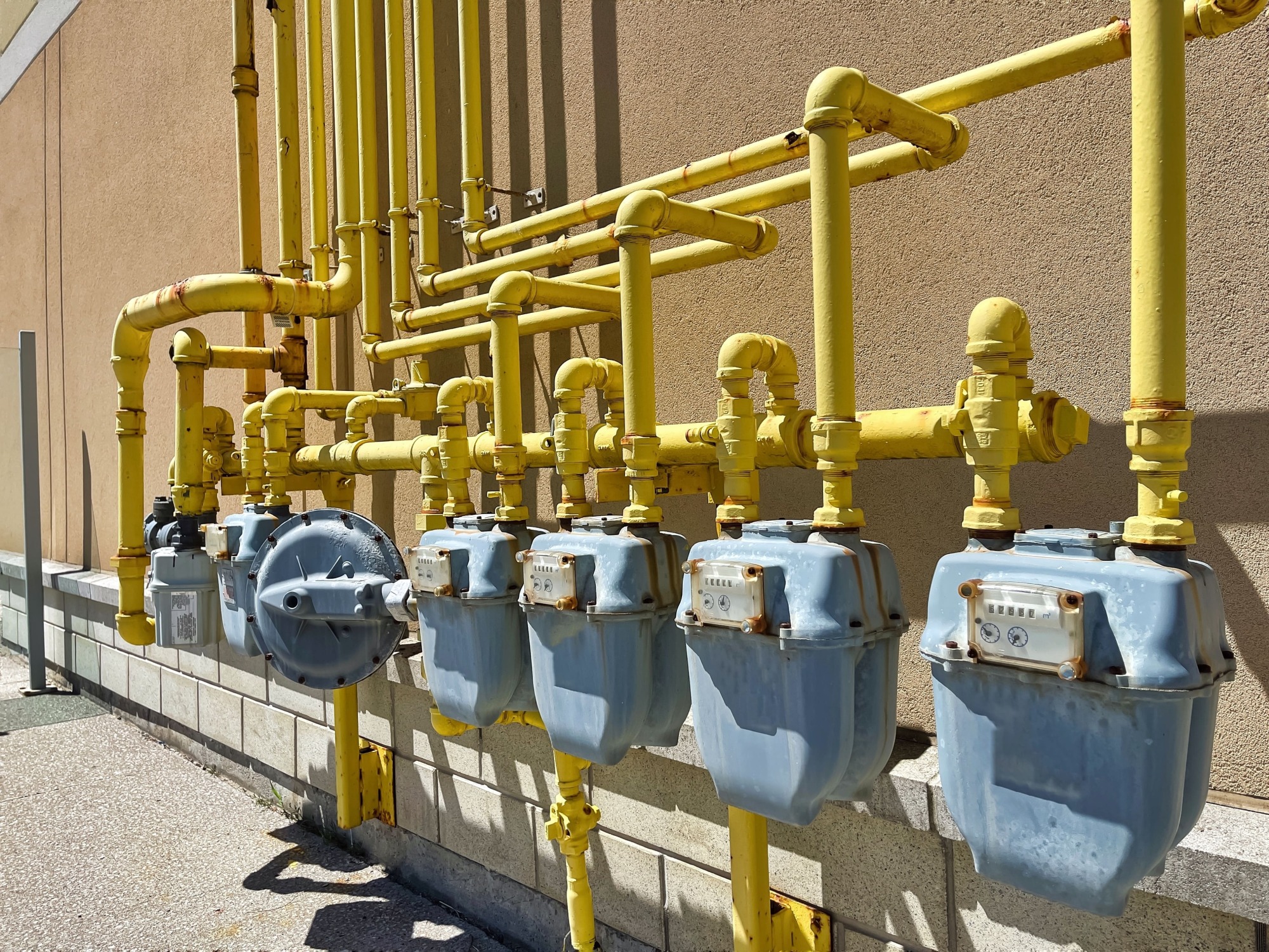 Tuyau de gaz naturel