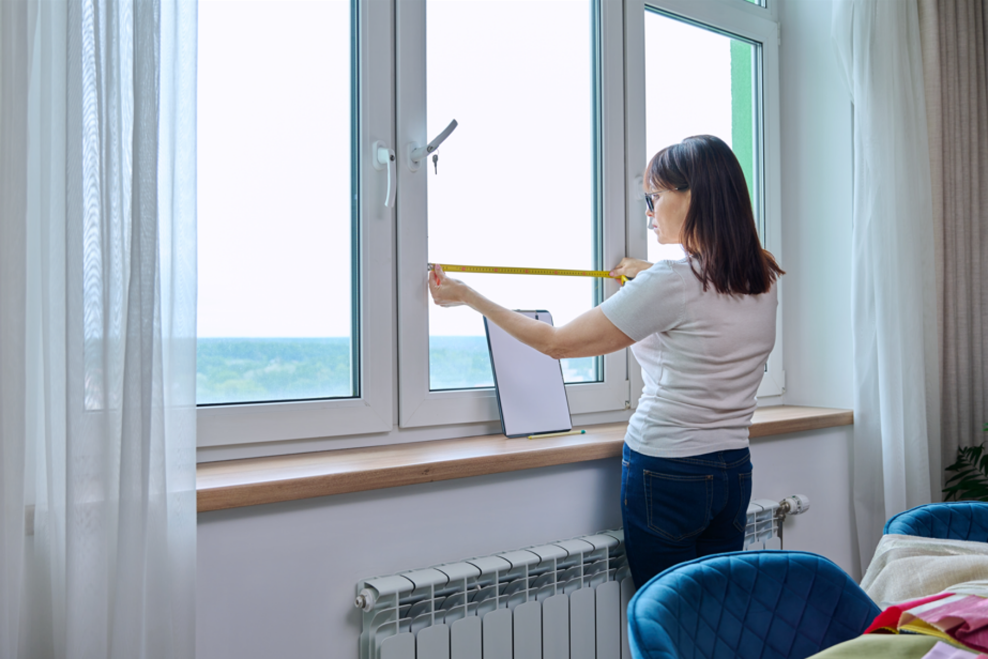 Installation de fenêtre sur mesure