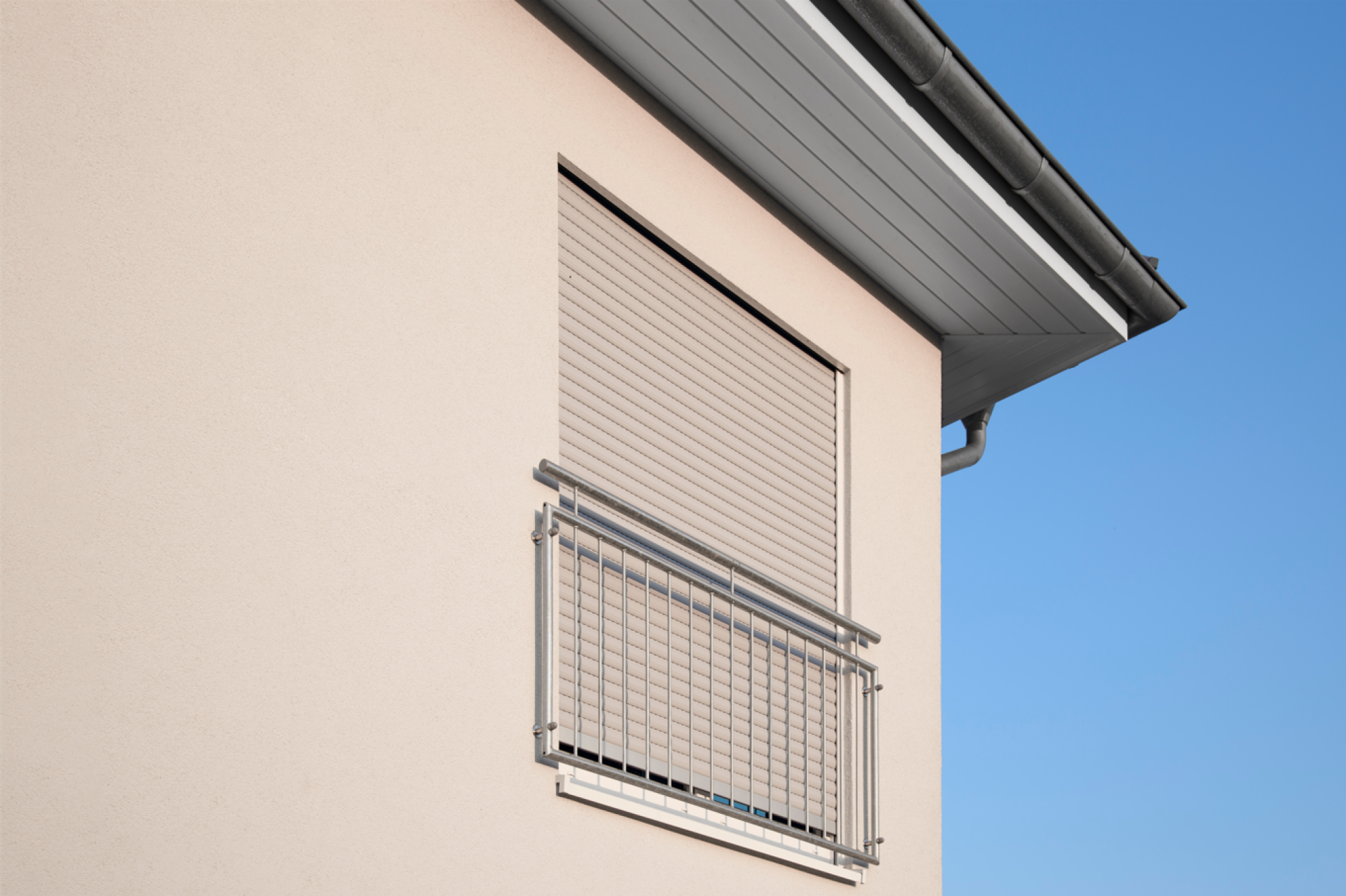 Installation de garde corps fenêtre