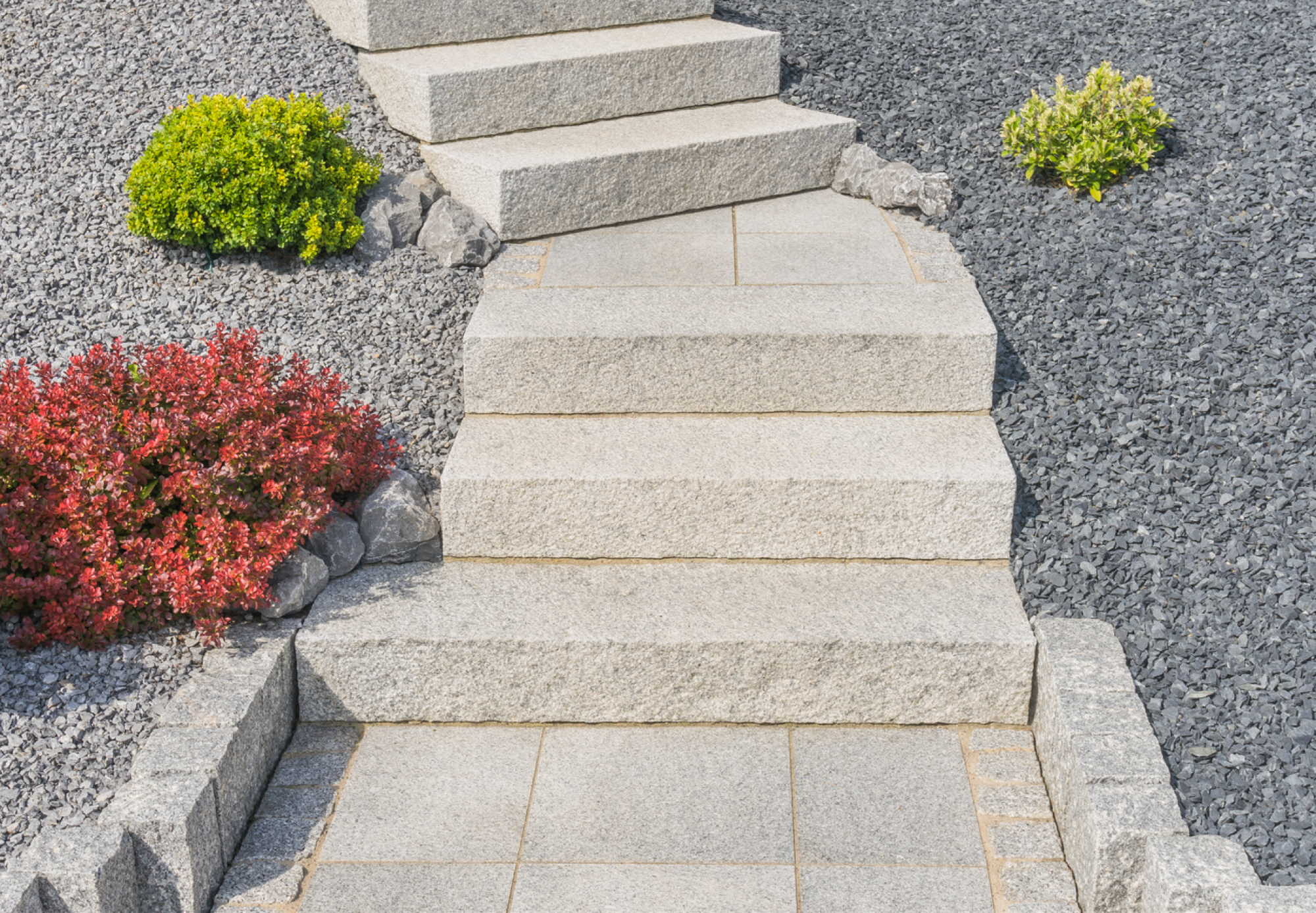 Installation d'escaliers en pierre