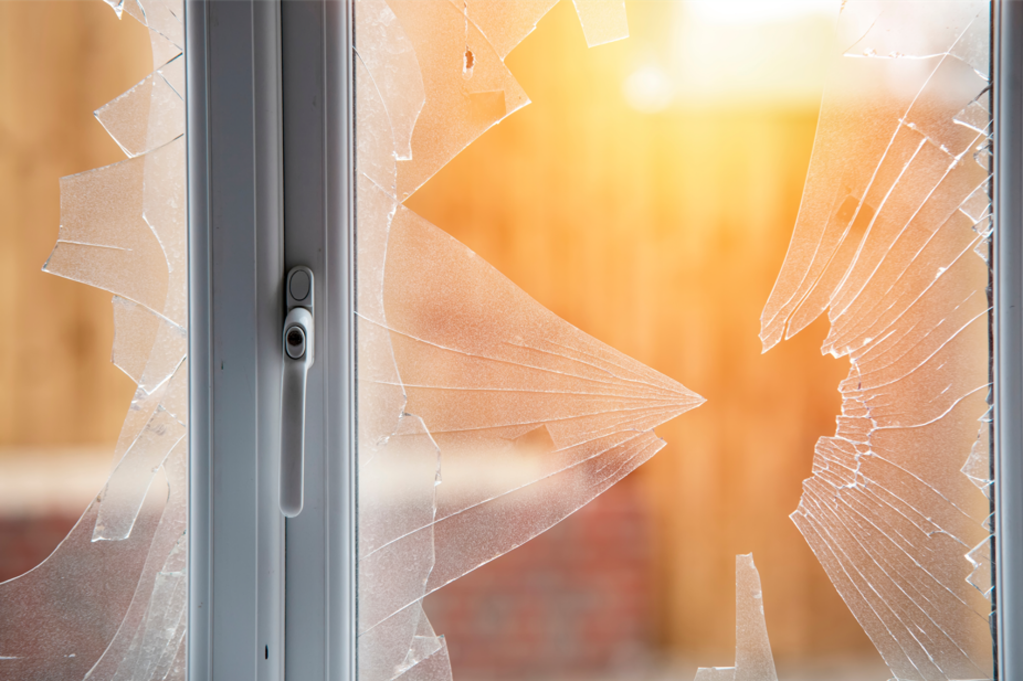 Remplacement de vitres cassées