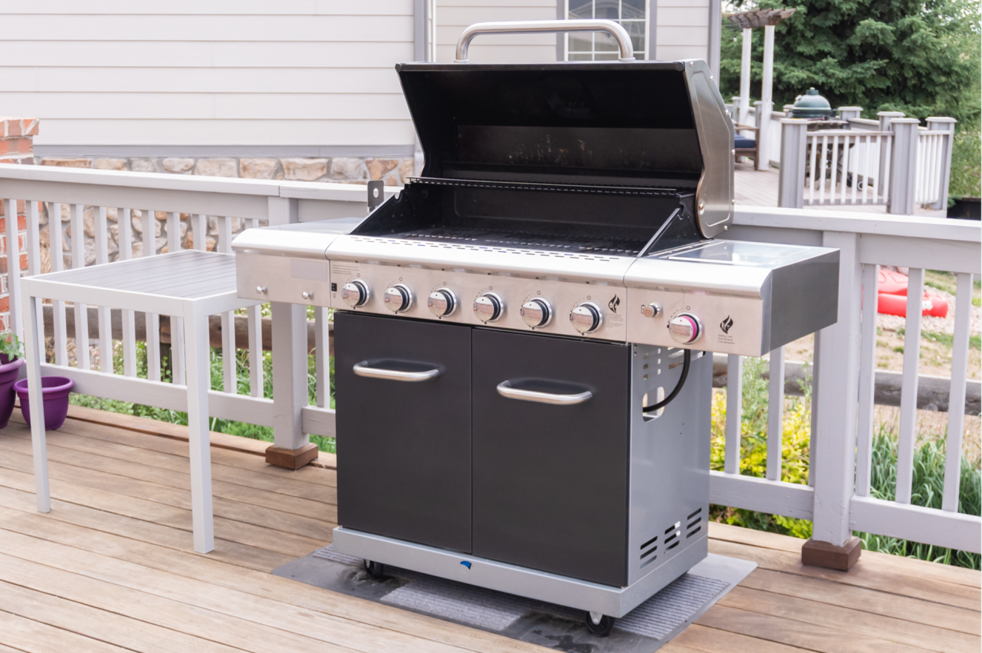 Installation de barbecue fixe