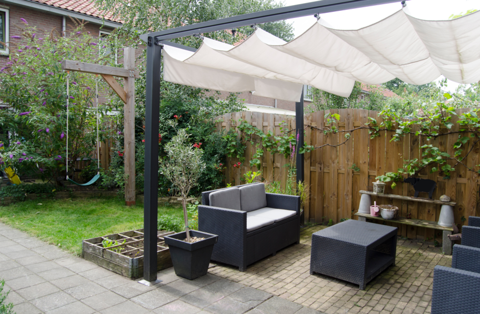 Installation de tonnelle