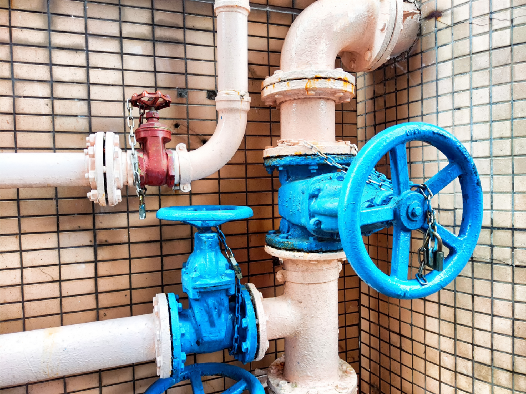 Installation de vannes