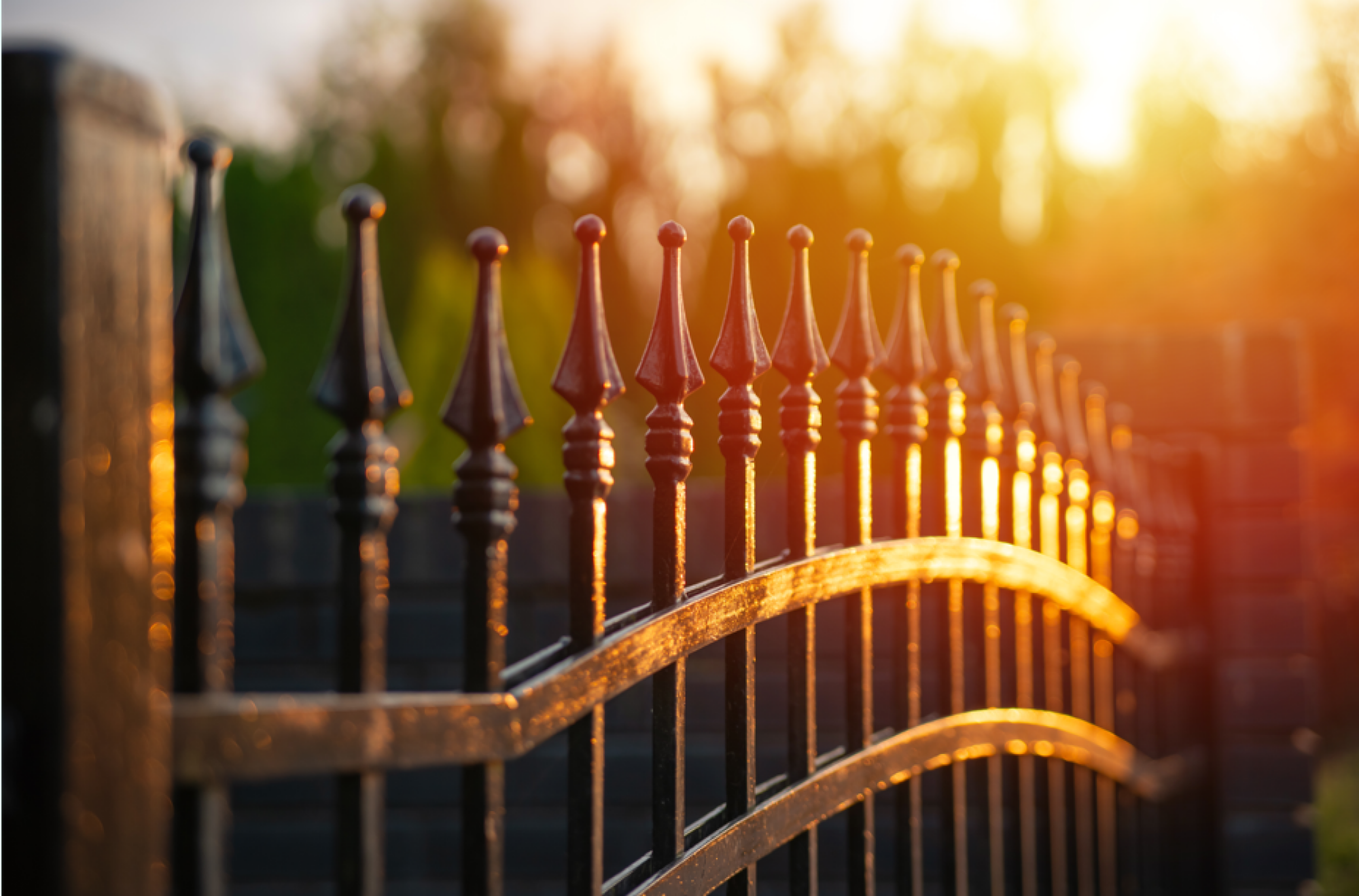 Réalisation de clôture en fer forgé