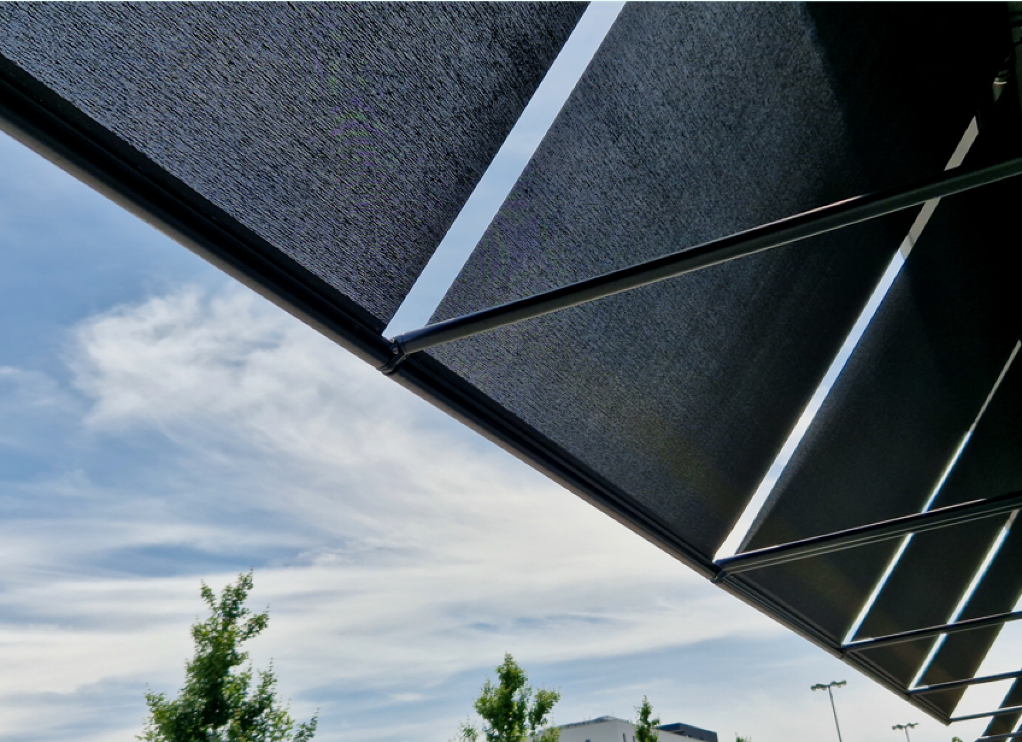 Service de pergola avec toiture