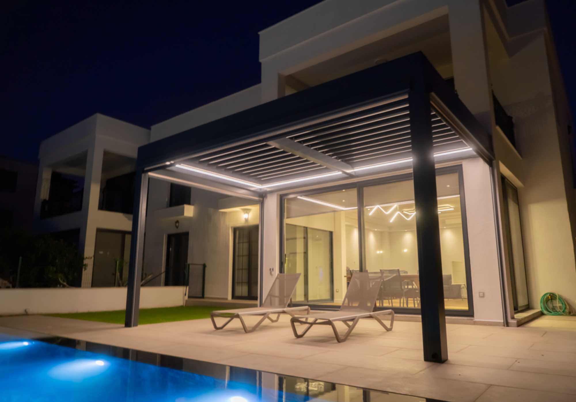 Service de pergola murale