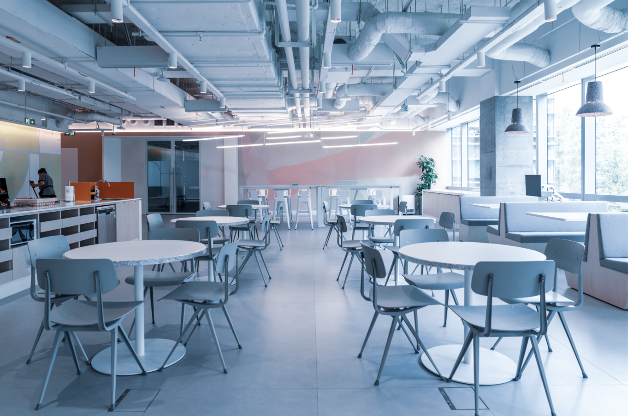 Aménagement de cafétéria