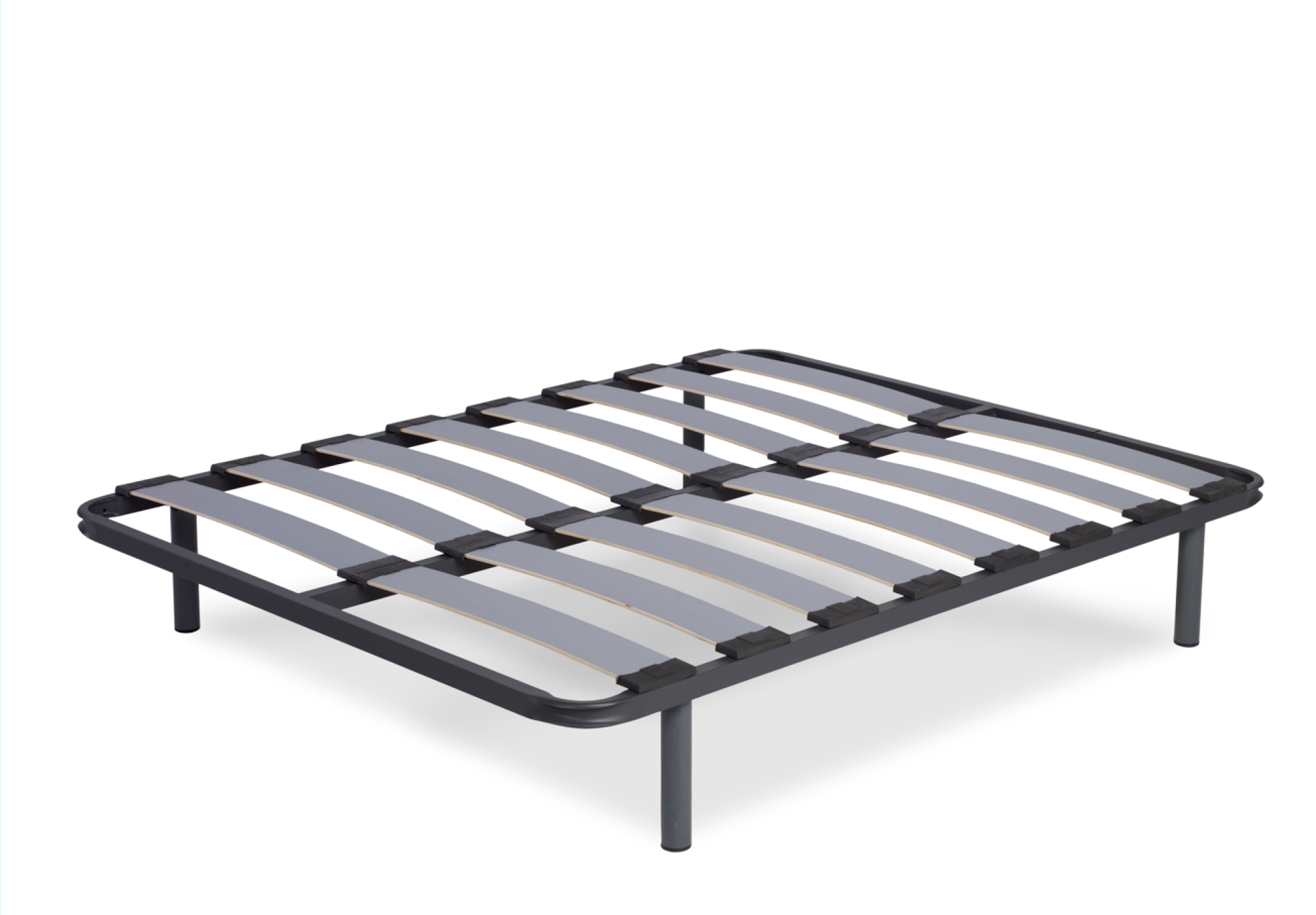 Cadre métallique pour sommier à lattes