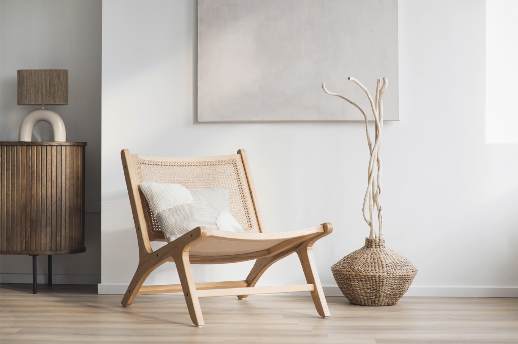 Chaise de salon scandinave