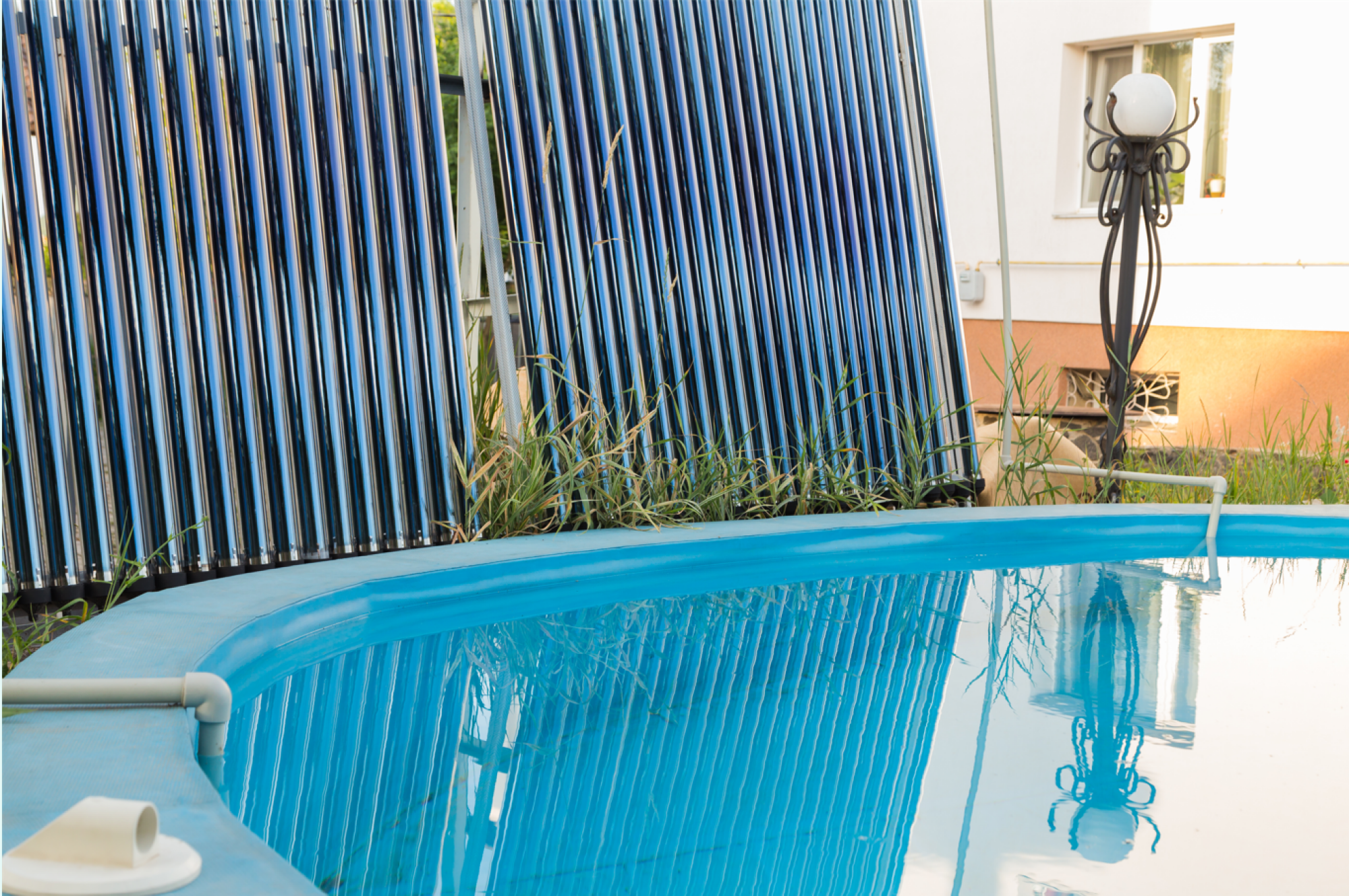 Chauffage solaire de piscine