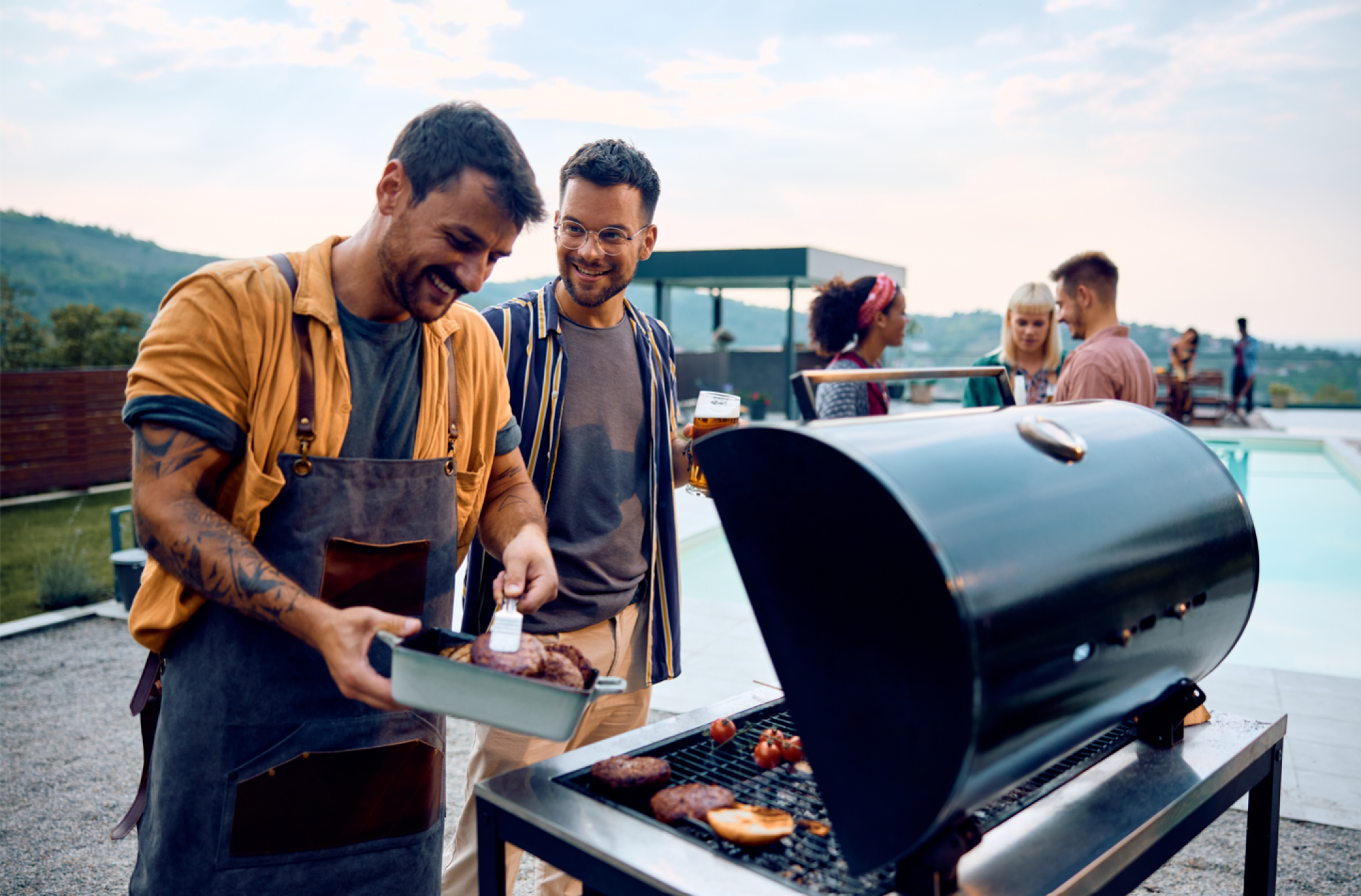 Cours de cuisson au barbecue