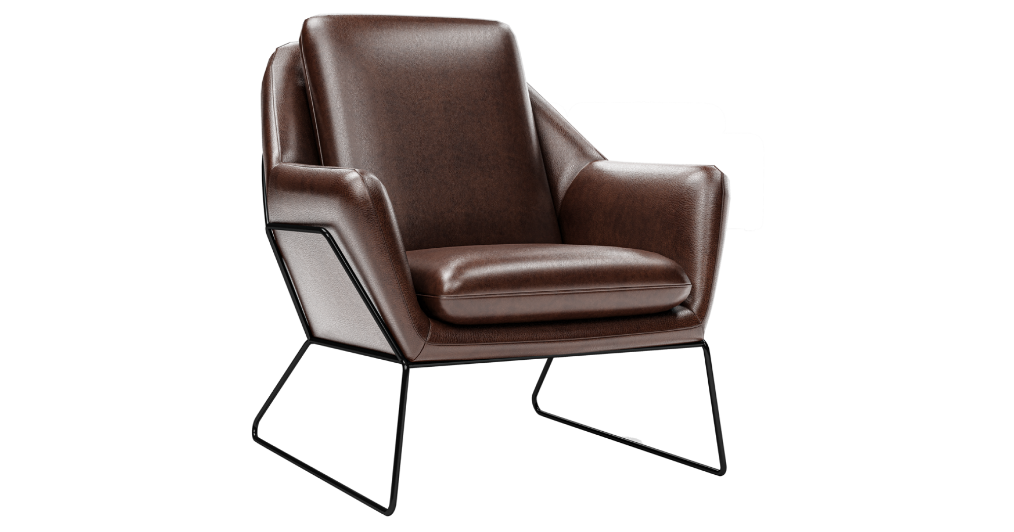 Fauteuil relax en cuir