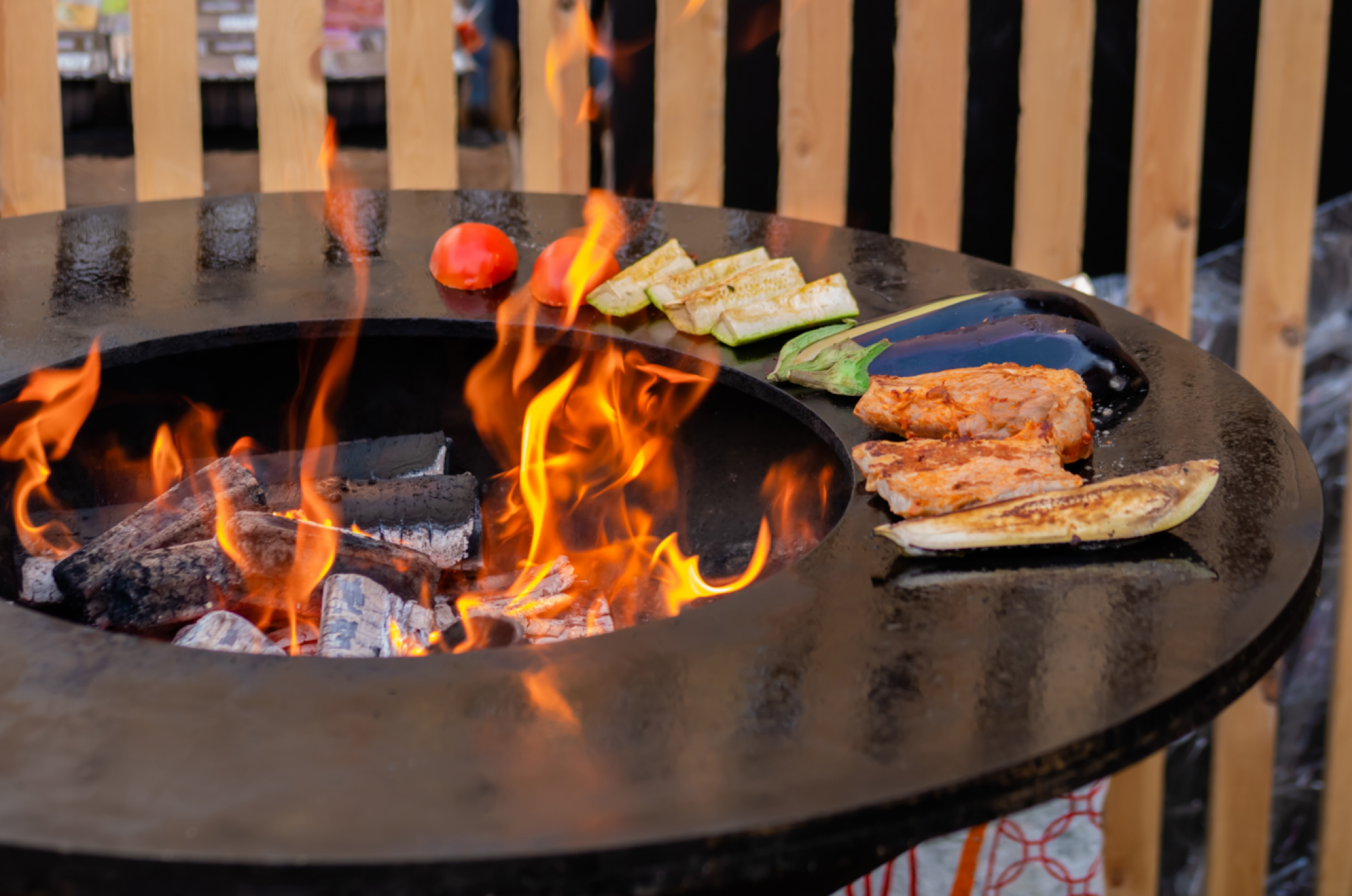 Installation de brasero