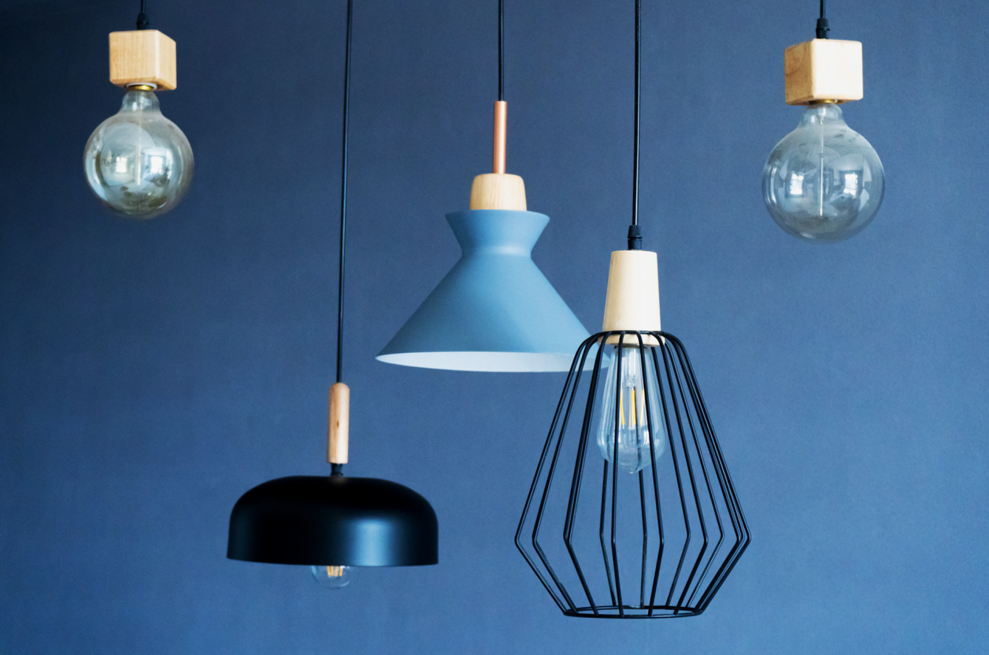 Lampe suspendue style loft