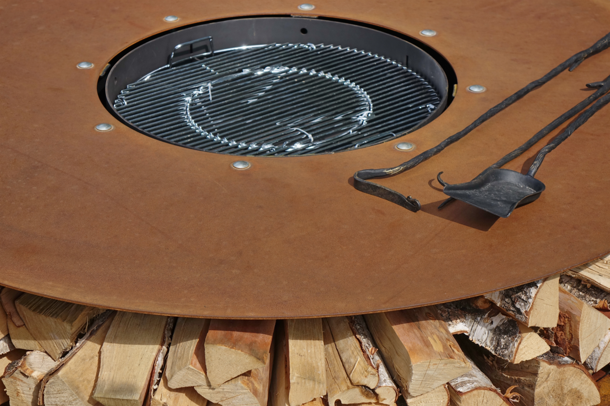 Rénovation de brasero ancien