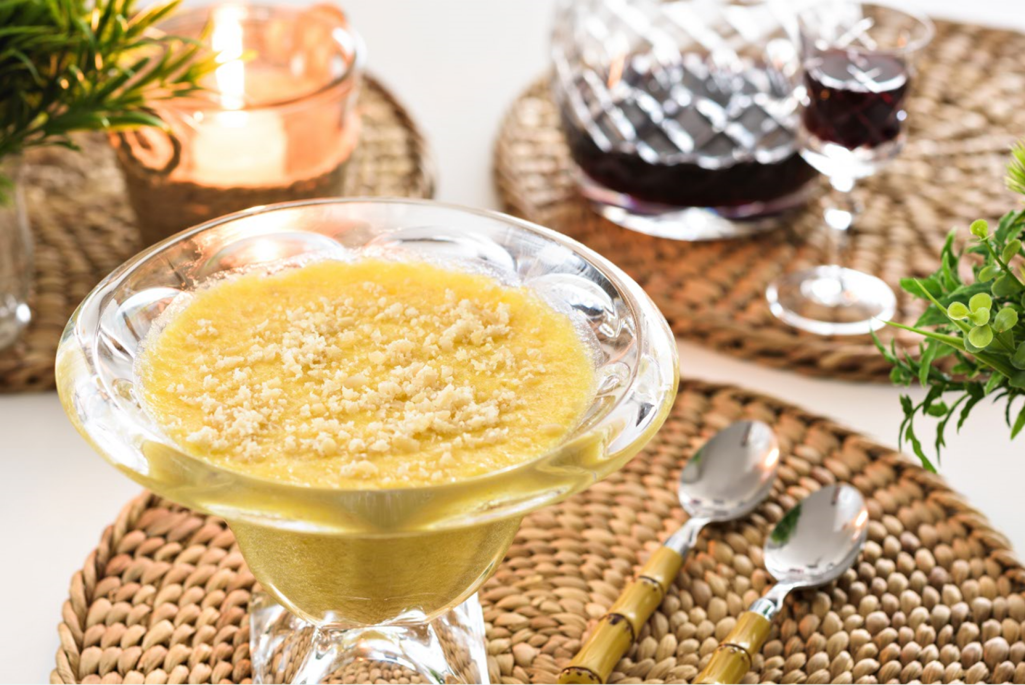 Sets de table et dessous de plat assortis