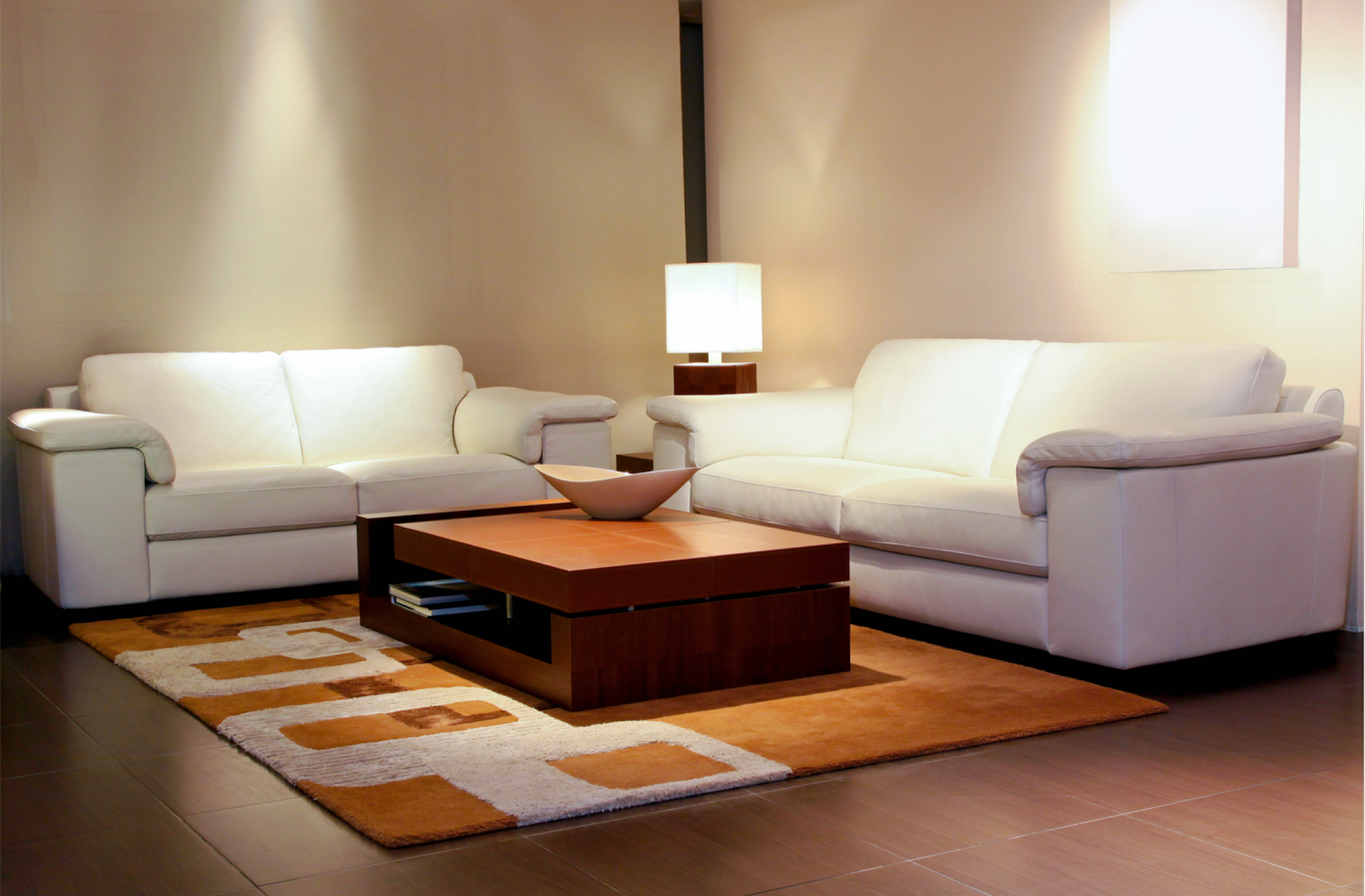 Table basse avec rangement