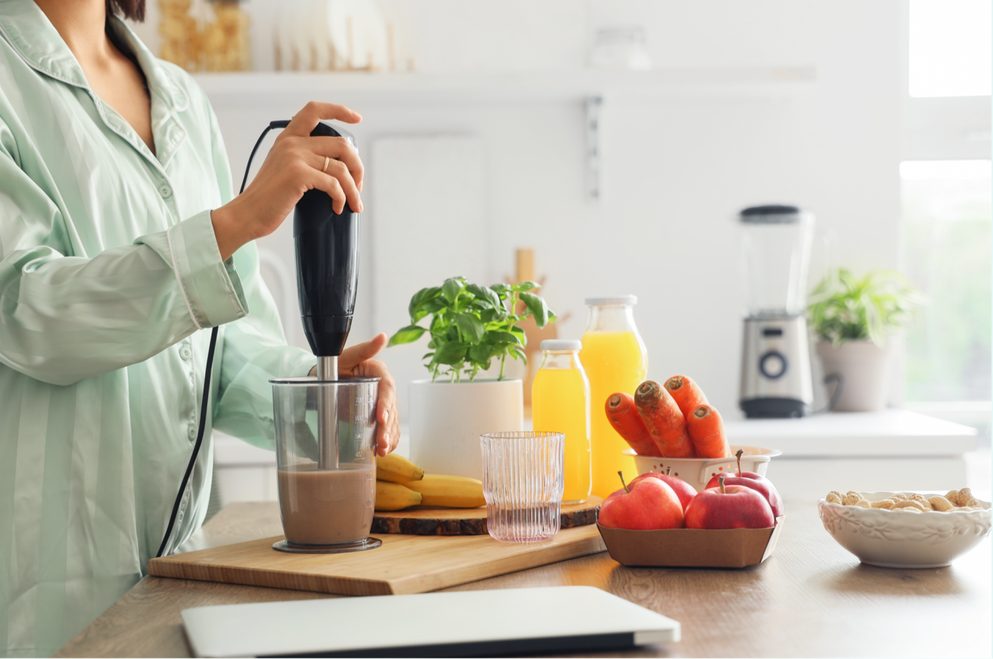 Mixeur plongeant multifonction