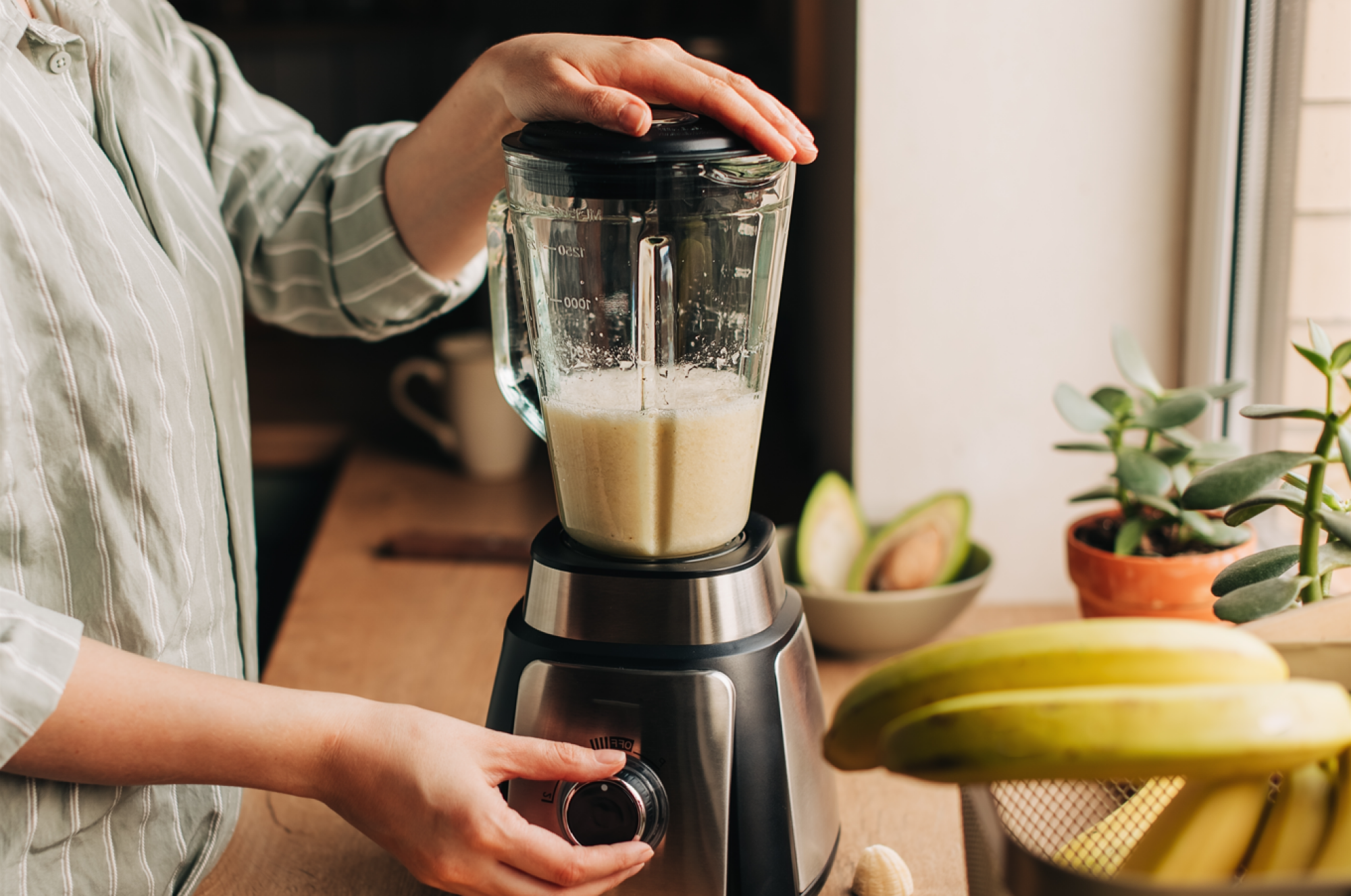 Blender puissant pour smoothies