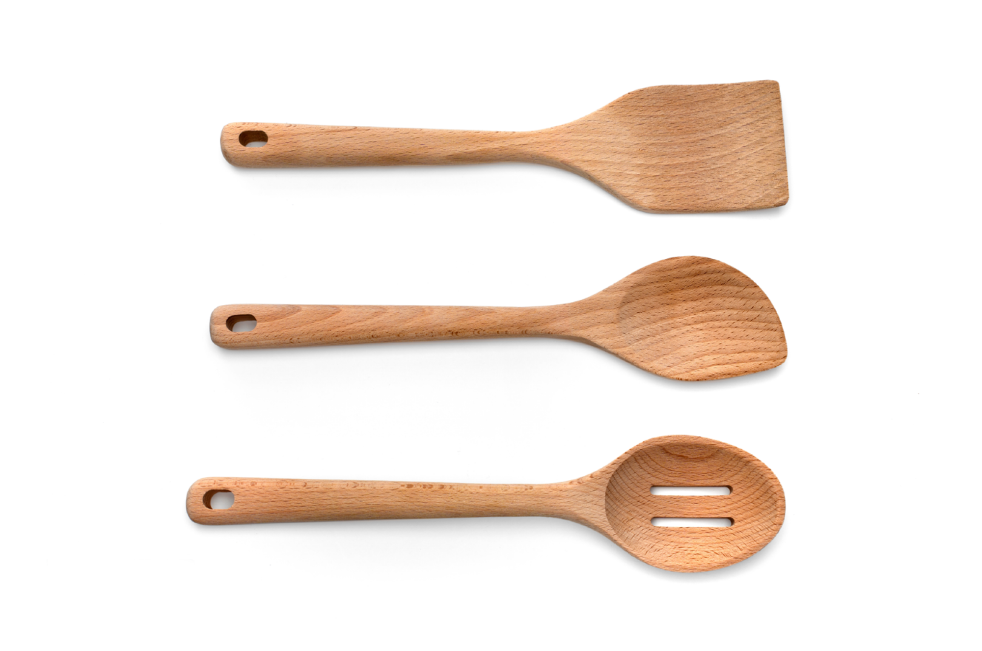 Lot de spatules en bois