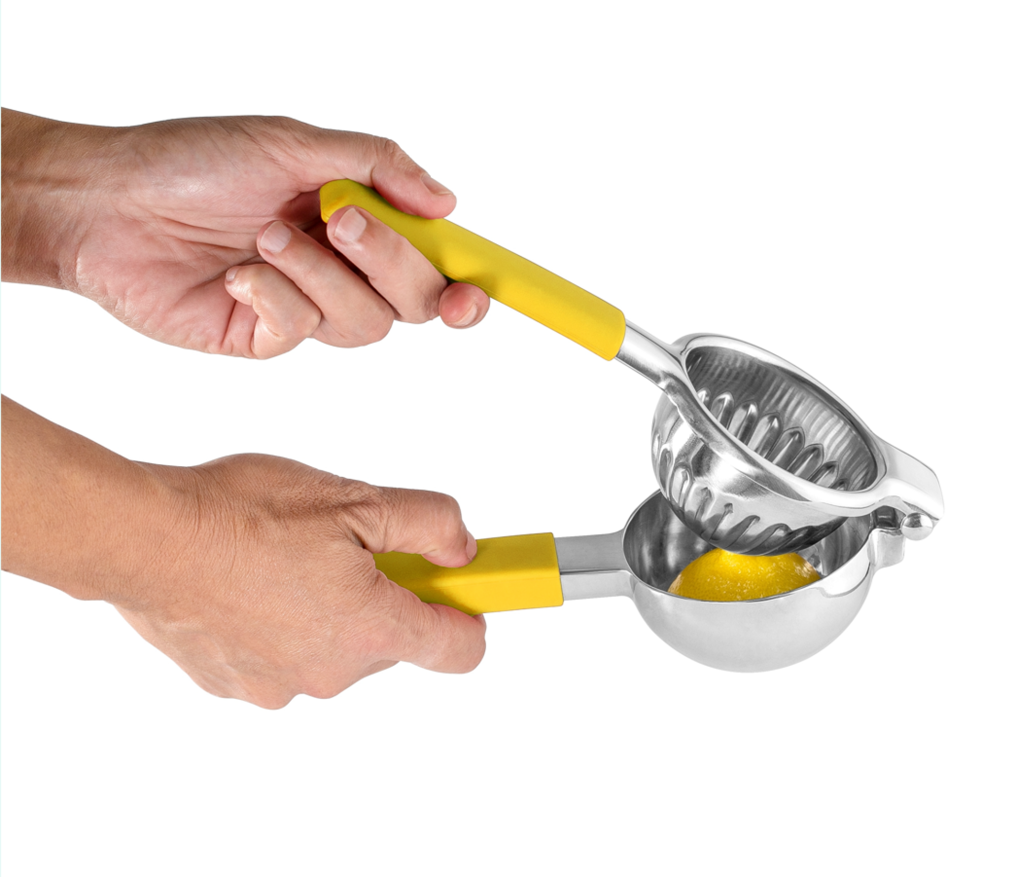 Presse-agrumes manuel en inox