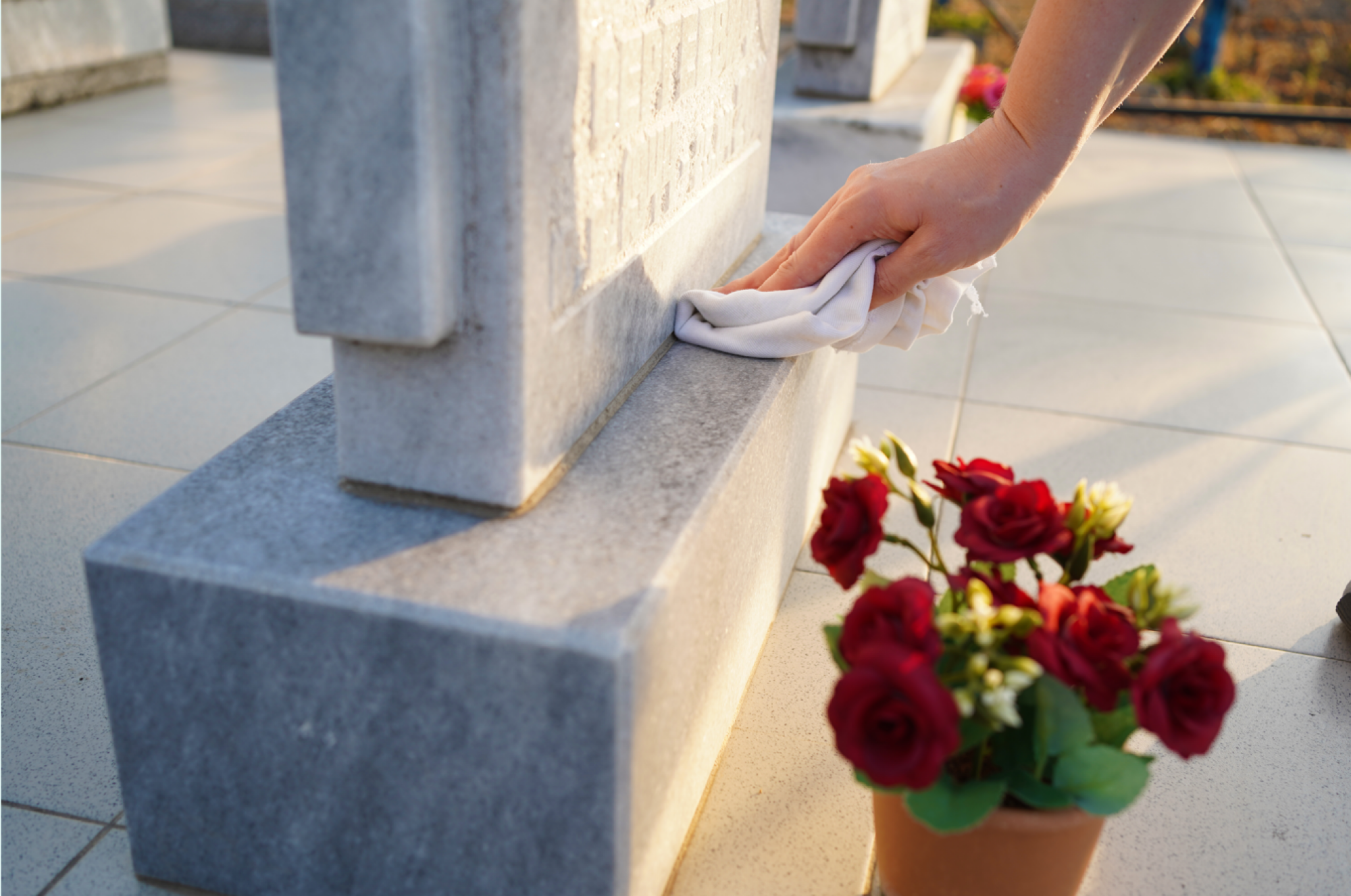 Entretien de sépultures