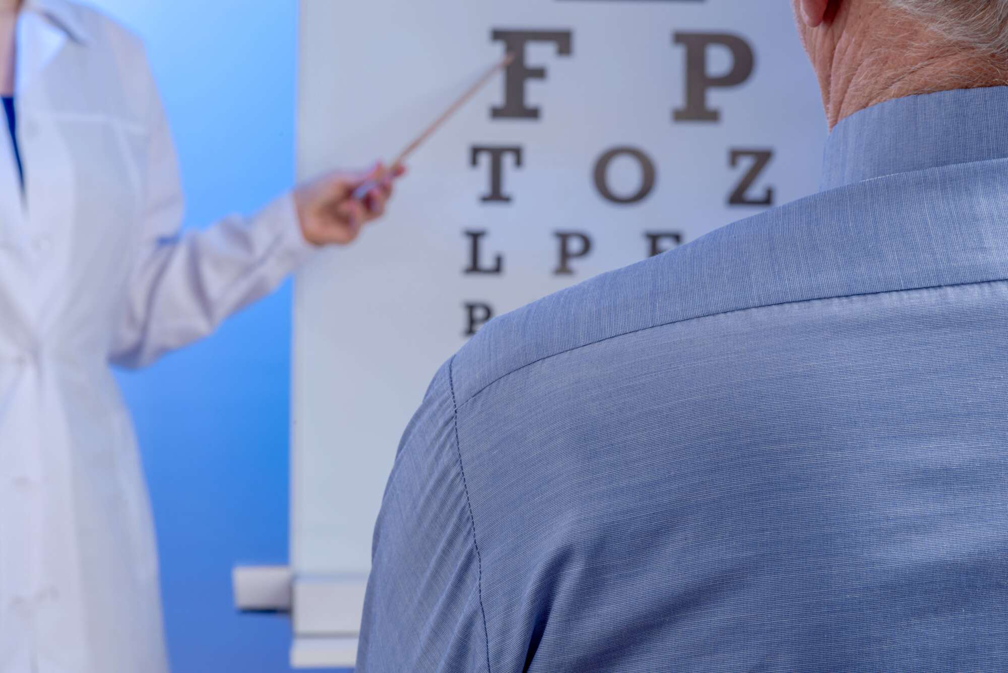 Test d'acuité visuelle