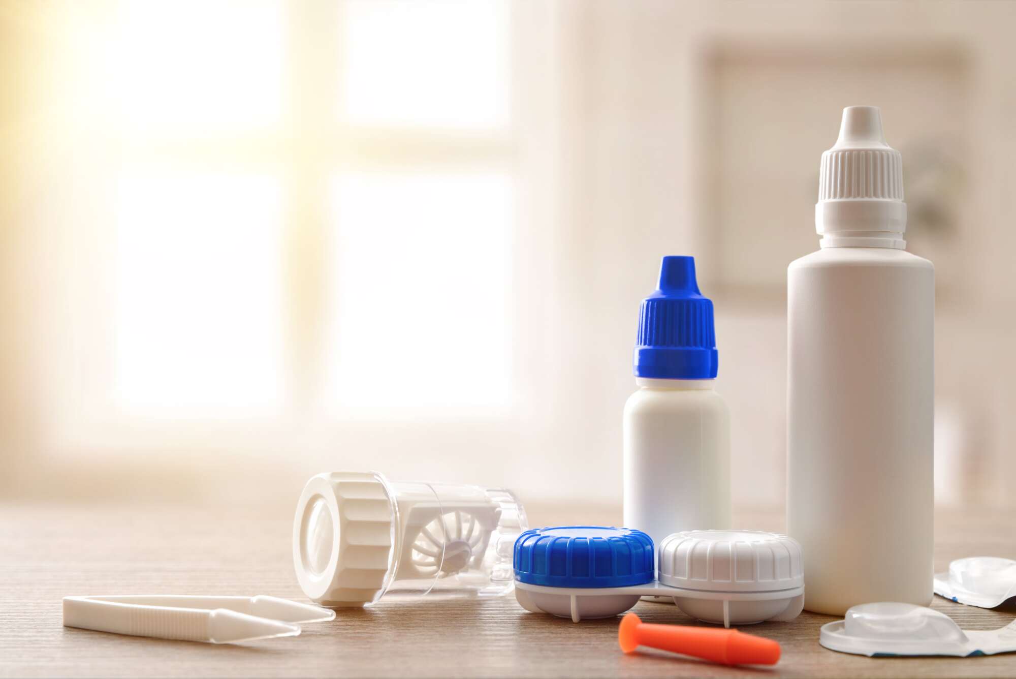 Vente de produits d'entretien pour lentilles