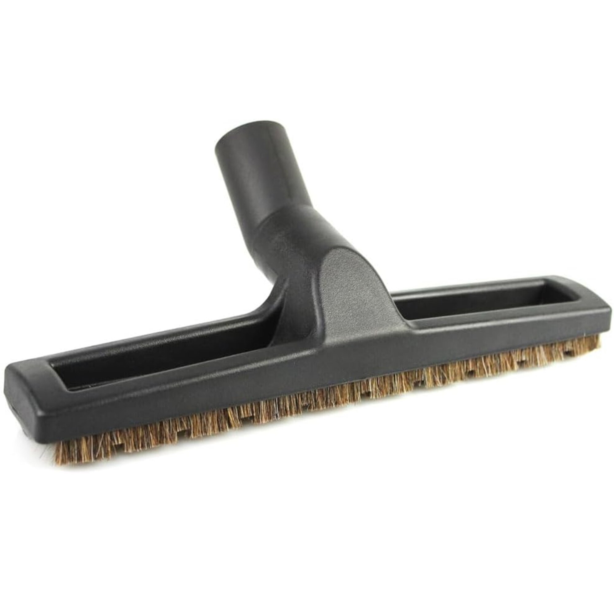 Brosse aspirateur tous sols avec brosses crin de cheval + roulettes