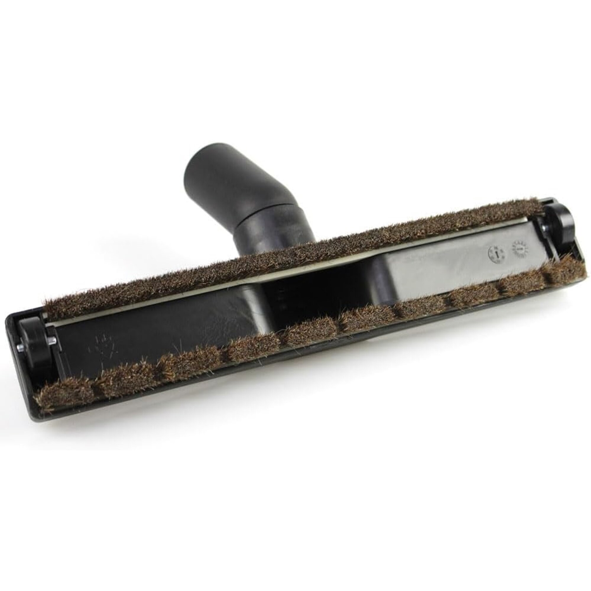 Brosse aspirateur tous sols avec brosses crin de cheval + roulettes