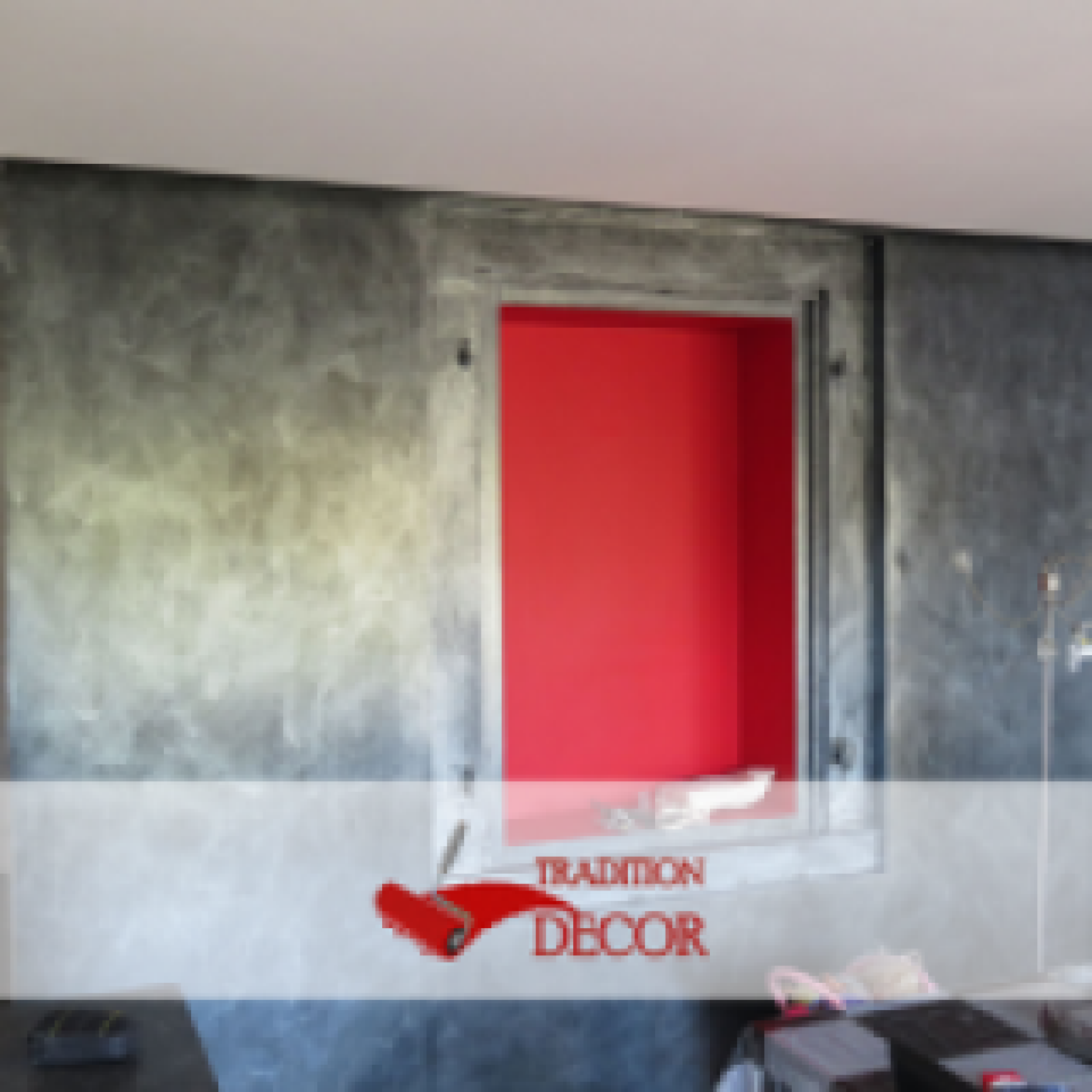 Application de peinture effet métal