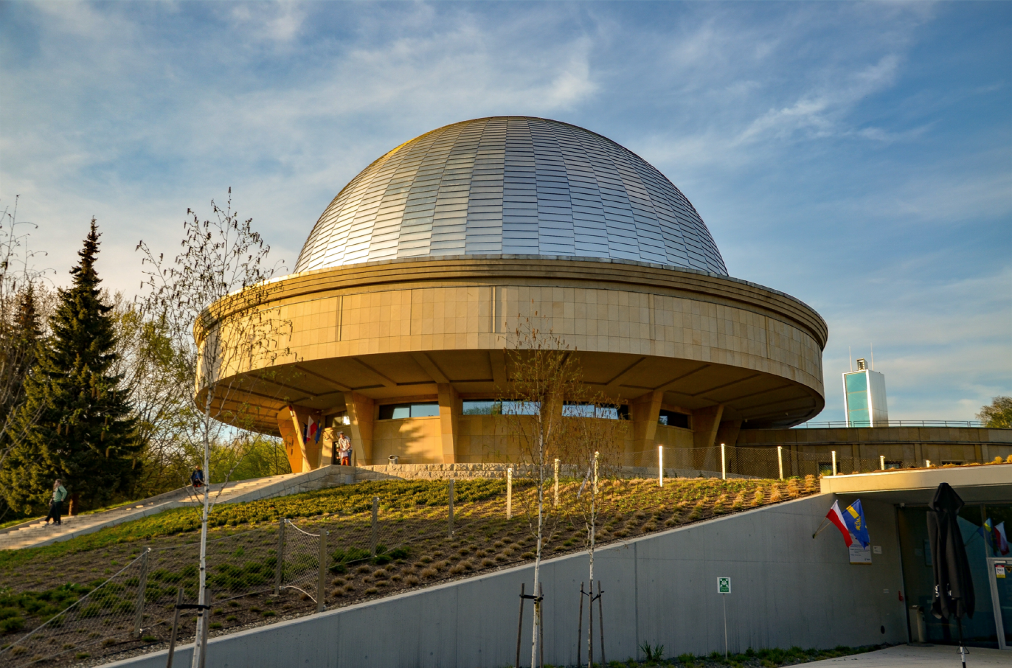 Visite à un planétarium